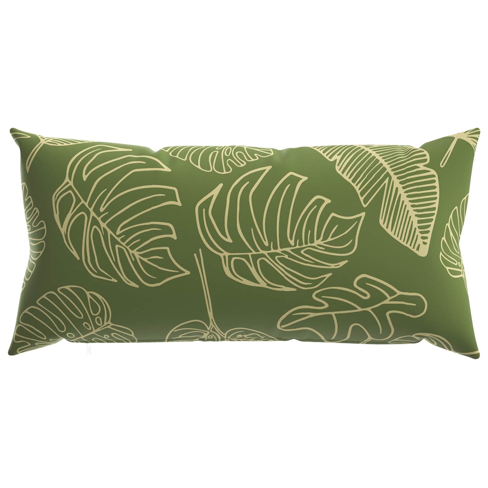 Kussensloop 2 pcs HEERLEN Bladontwerp 40 x 80 cm Polyester image 2