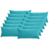 vidaXL Diivanipadi 12 pcs HEERLEN T&uuml;rkiis 40 x 80 cm Pol&uuml;ester
