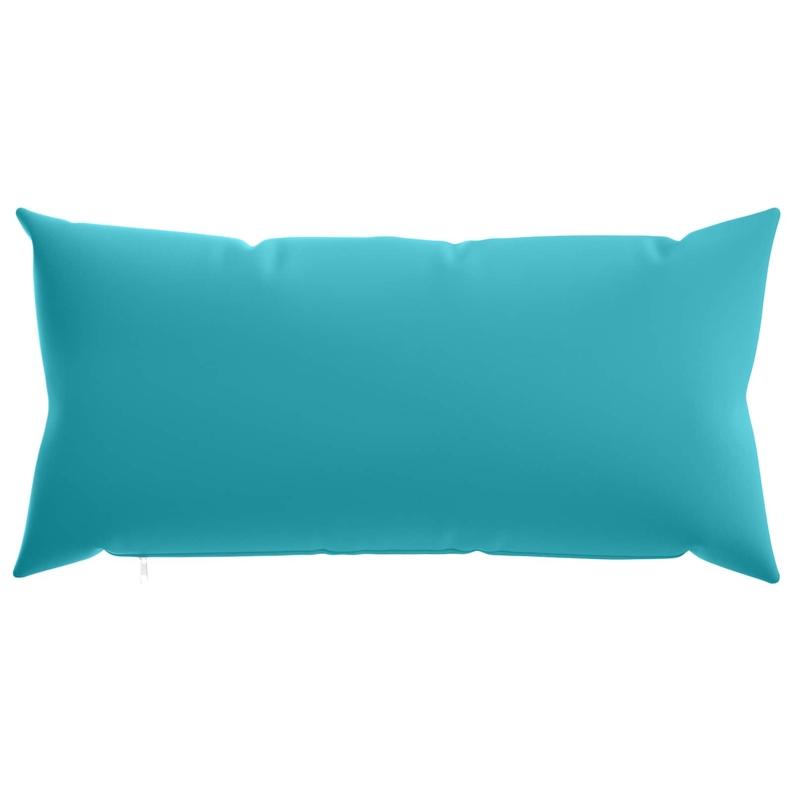 Kussensloop 12 pcs HEERLEN Turquoise 40 x 80 cm Polyester image 2