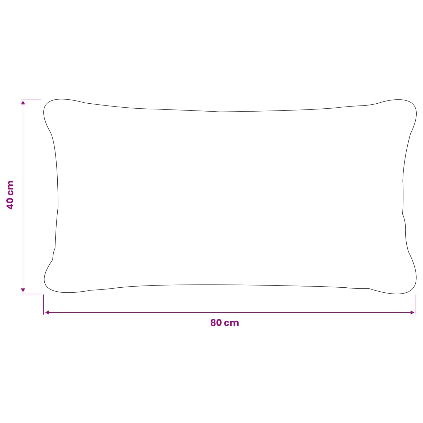 Prevleka za blazino 12 kos HEERLEN Temno zelena 40 x 80 cm