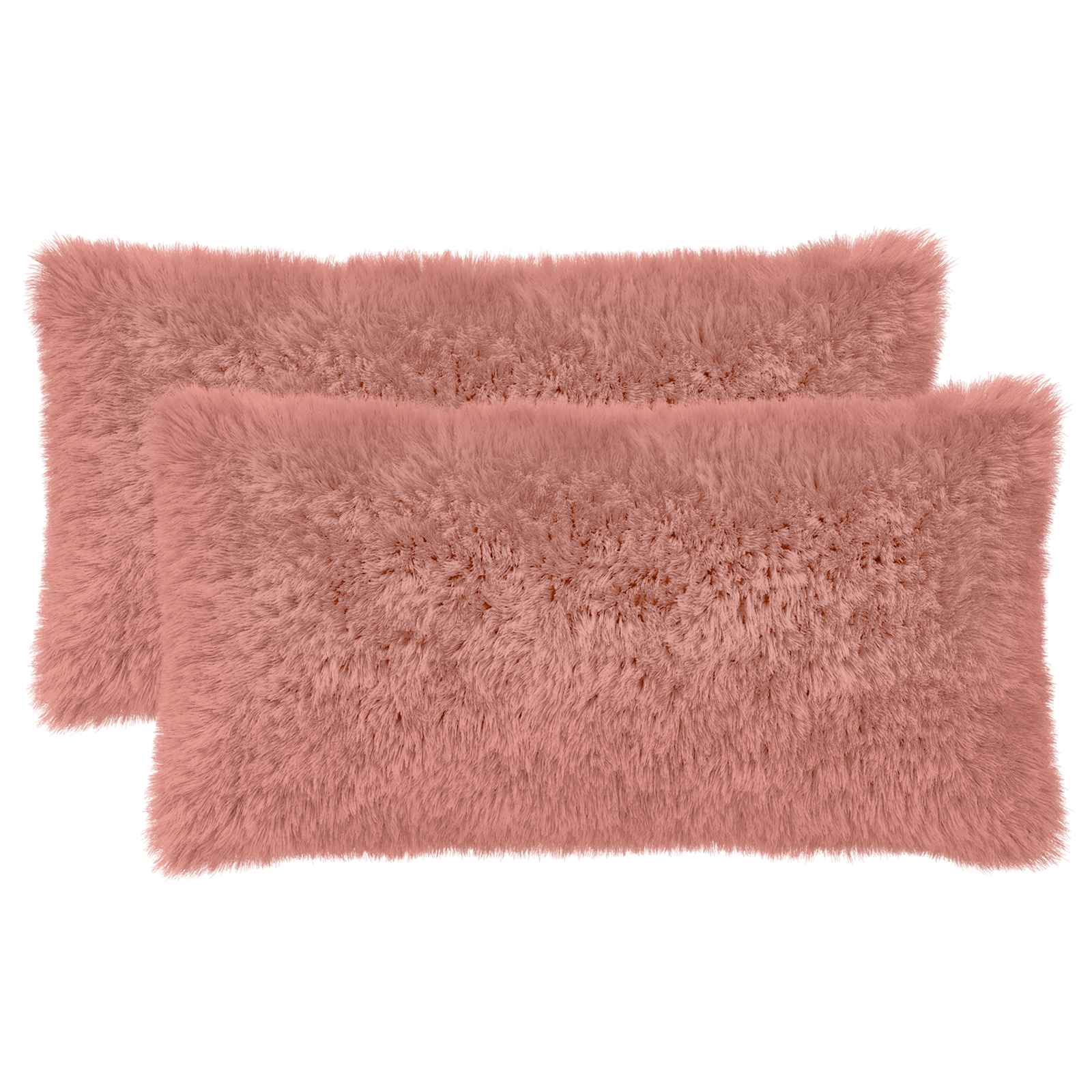 Kussensloop 2 pcs HEERLEN Roze 40 x 80 cm PV Fleece image 2