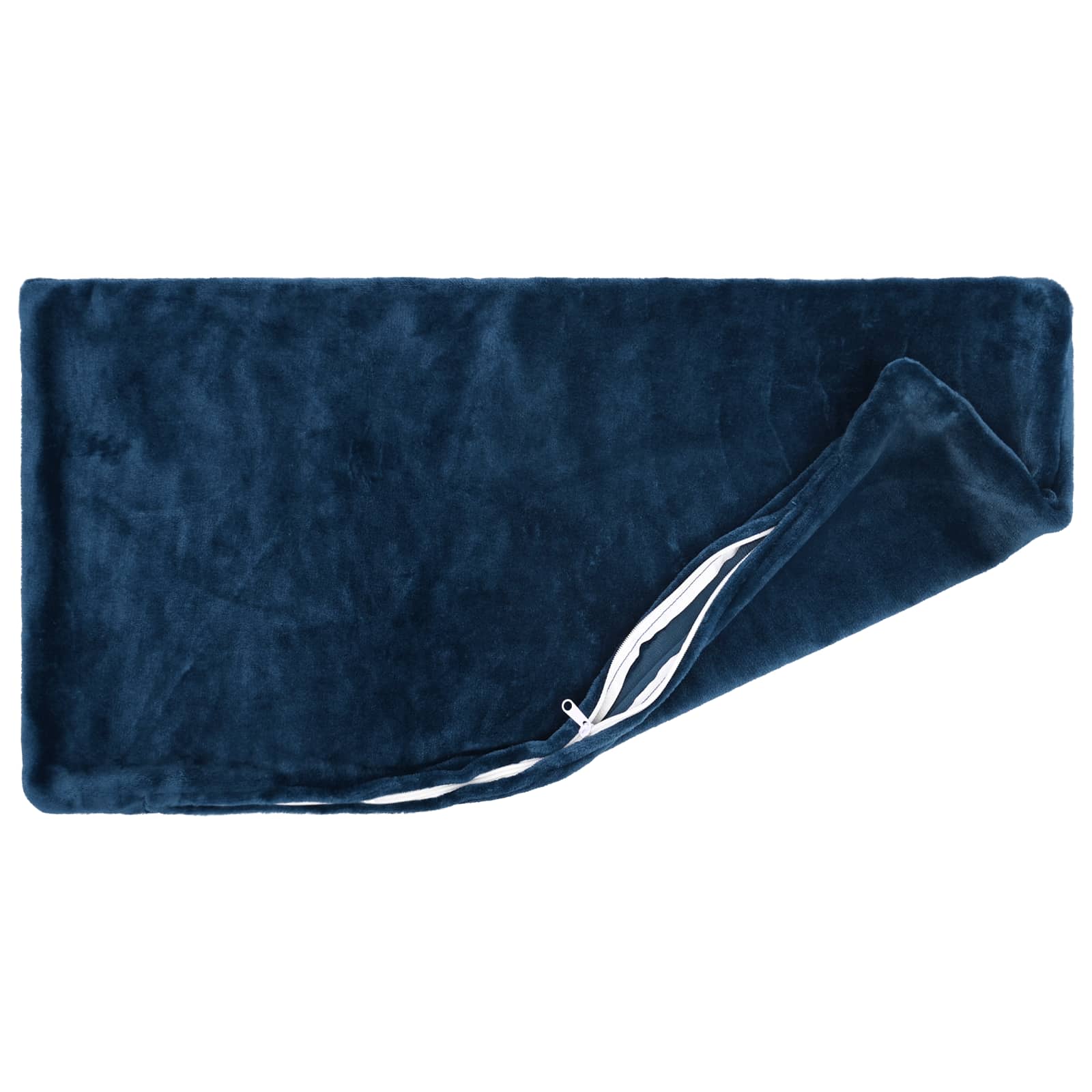 vidaXL Kissenbezug 6 stk. HEERLEN Marineblau 40 x 80 cm Flanell – Bild 4
