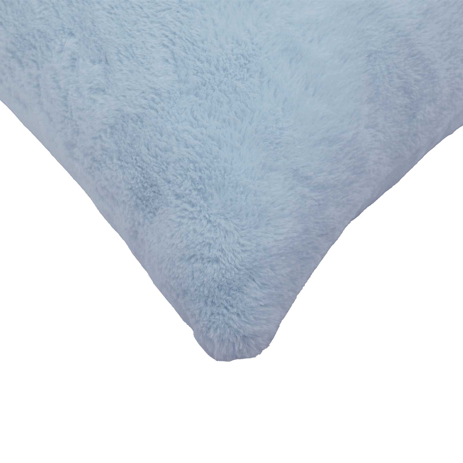 Kussensloop 6 st HEERLEN Lichtblauw 40 x 80 cm Nep Konijnenbont image 4