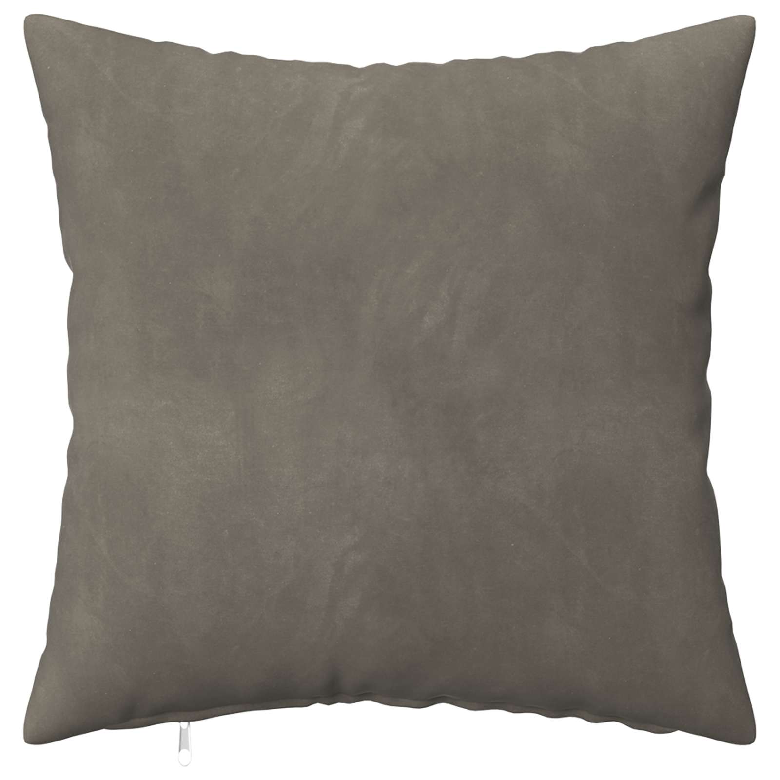 vidaXL Kissenbezug 2 pcs HEERLEN Hellgrau 45 x 45 cm Samt – Bild 2
