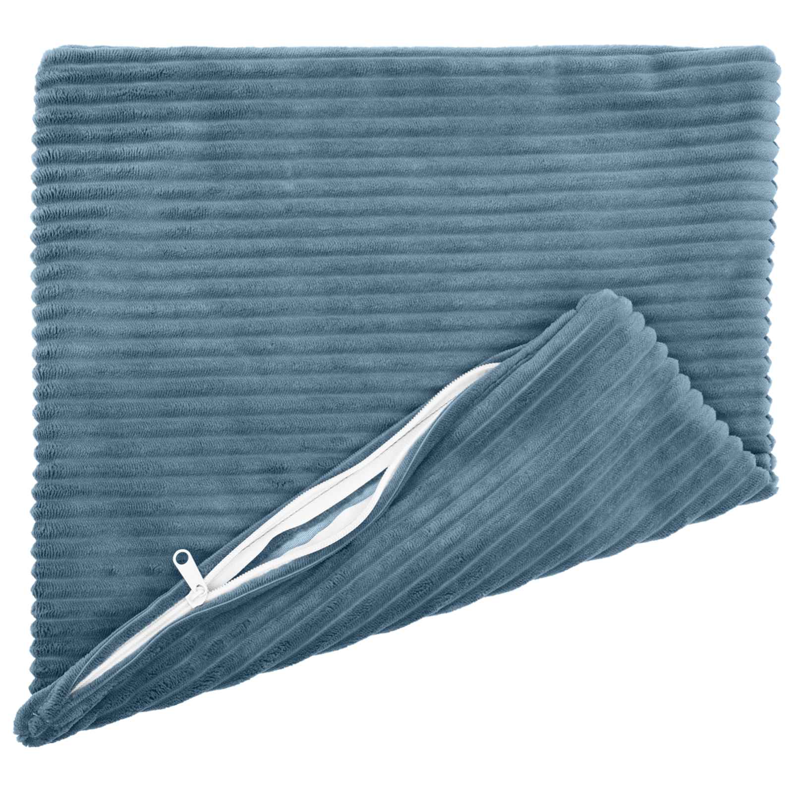 Kussensloop 6 pcs HEERLEN Blauw 45 x 45 cm corduroy image 3
