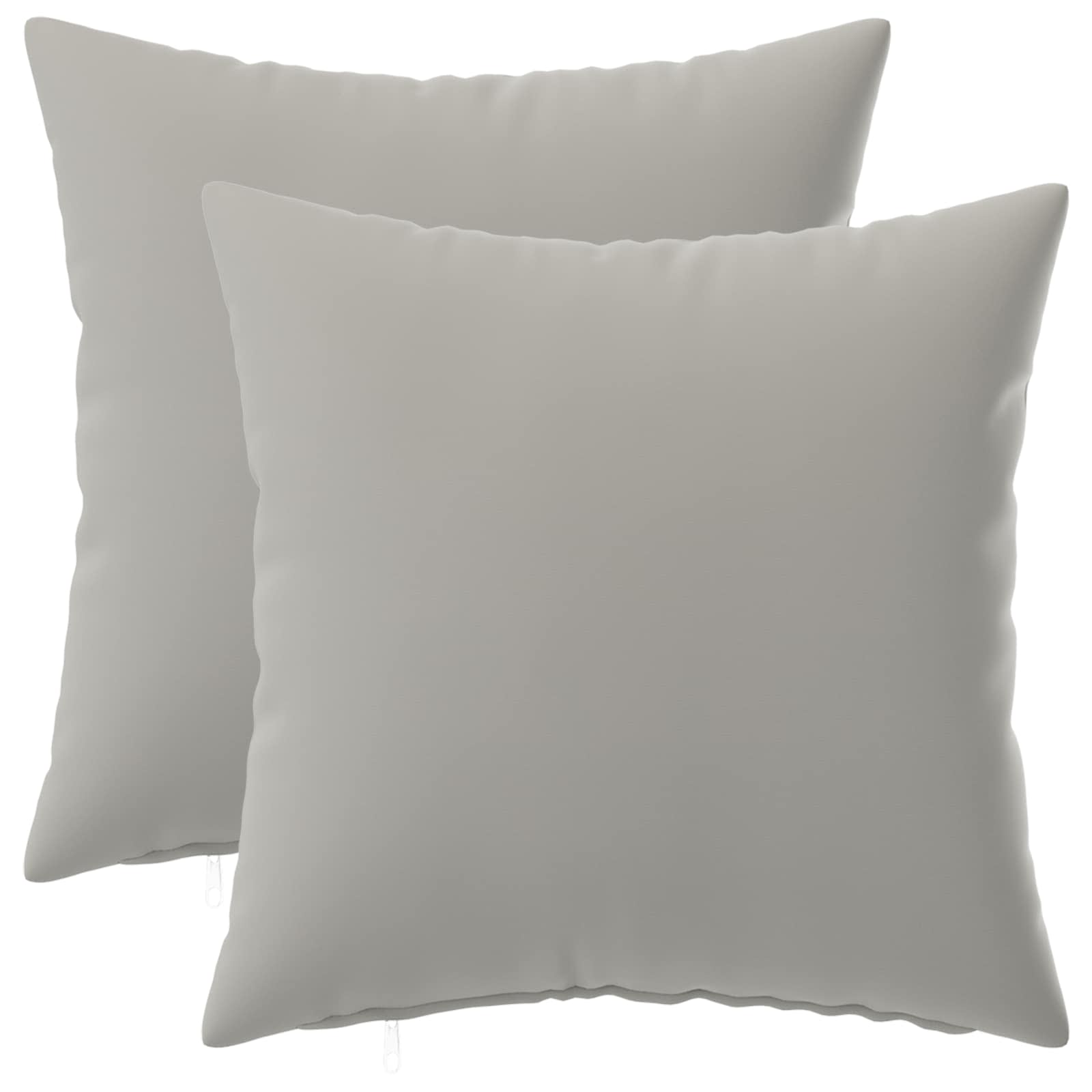 Kussensloop 2 pcs HEERLEN Grijs 45 x 45 cm Polyester image 1