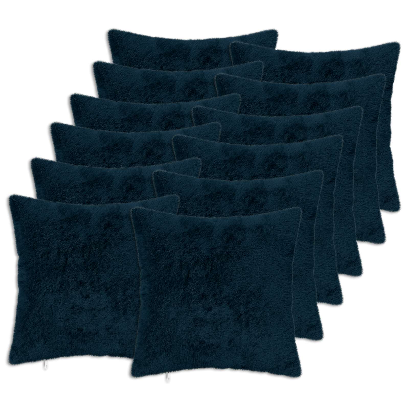 Kussensloop 12 st HEERLEN Marineblauw 45 x 45 cm image 1