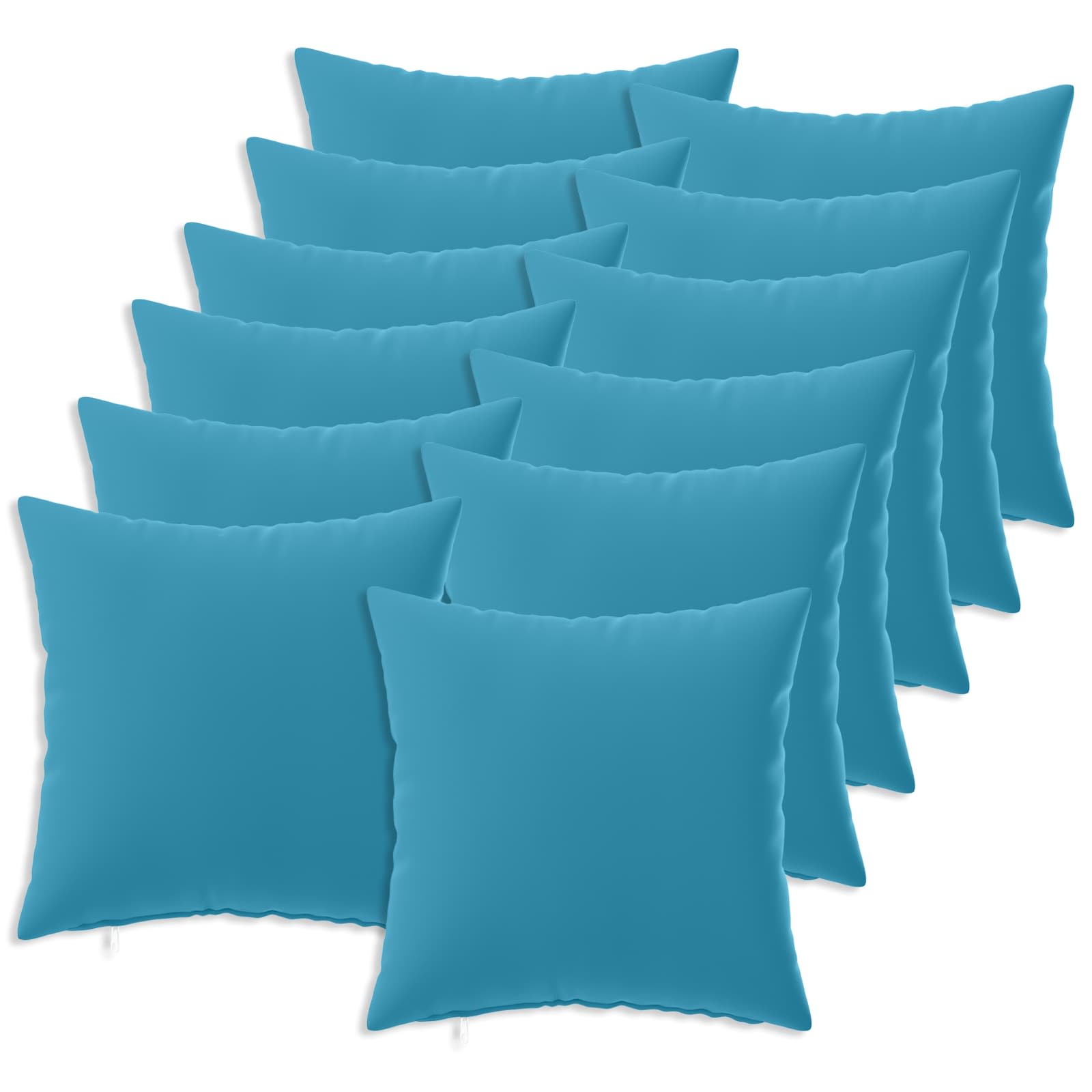 Kussensloop 12 pcs HEERLEN Lichtblauw 50 x 50 cm Polyester image 1