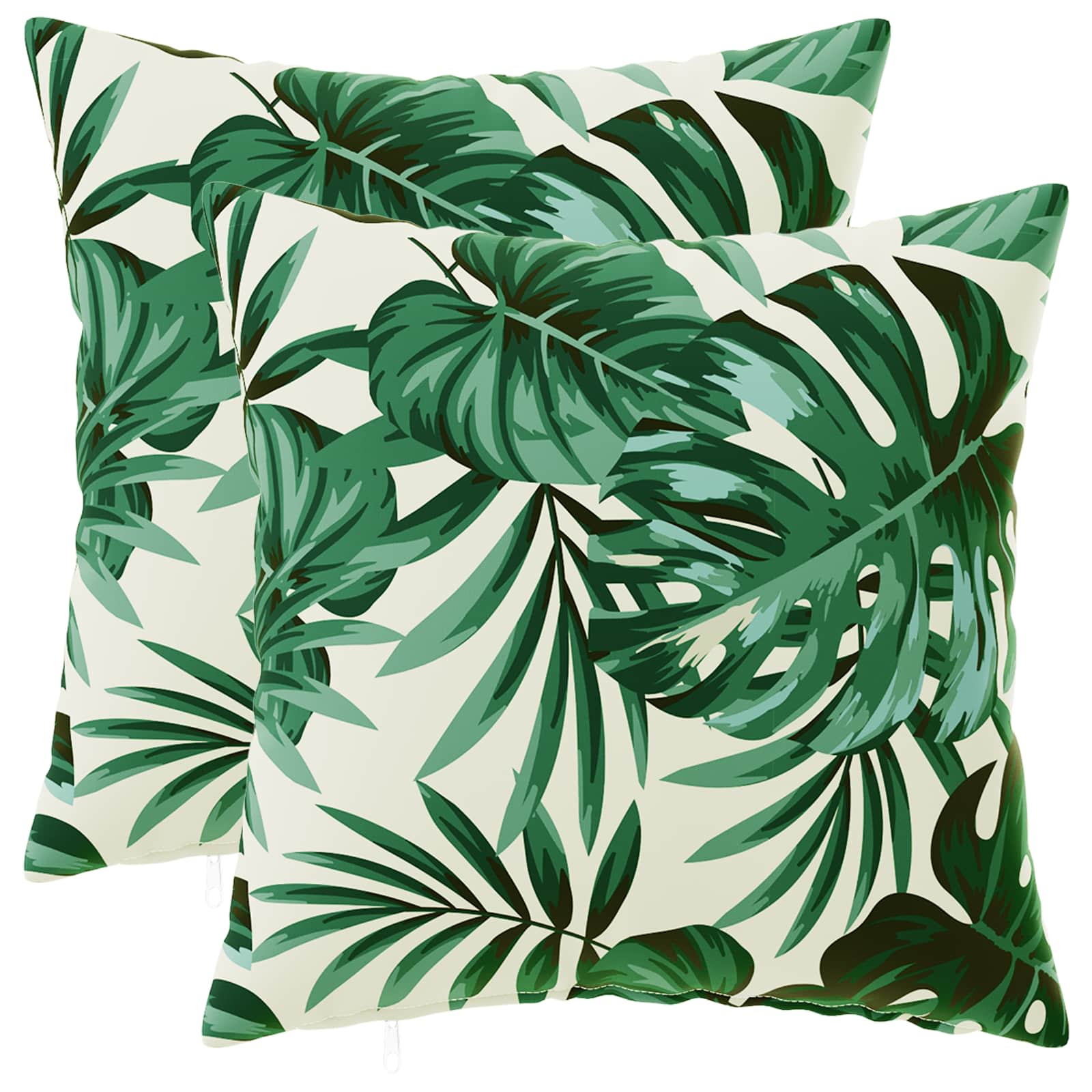 Kussensloop 2 pcs HEERLEN Bladpatroon 50 x 50 cm Polyester image 1