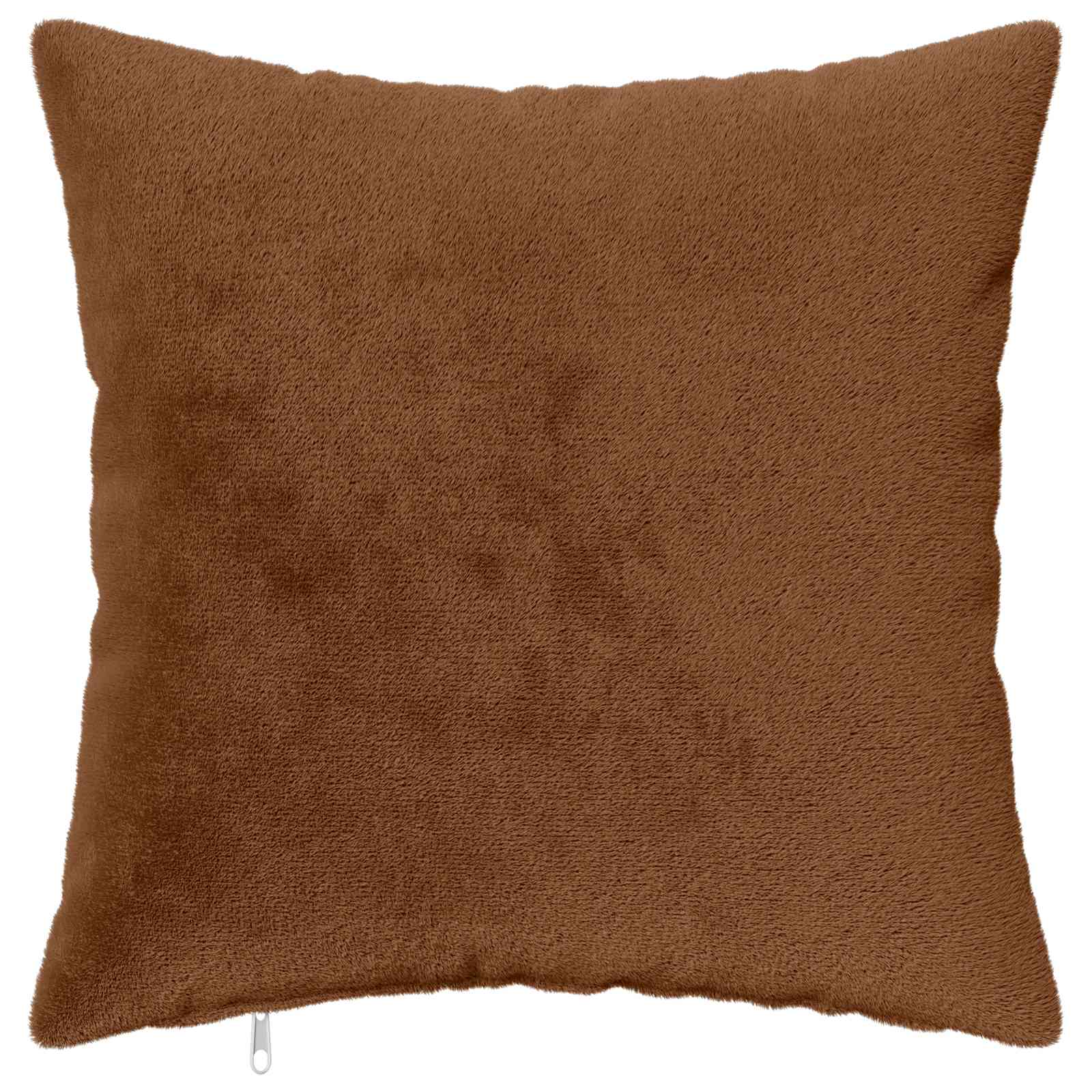 vidaXL Kissenbezug 6 stk. HEERLEN Hellbraun 50 x 50 cm Flanell – Bild 3