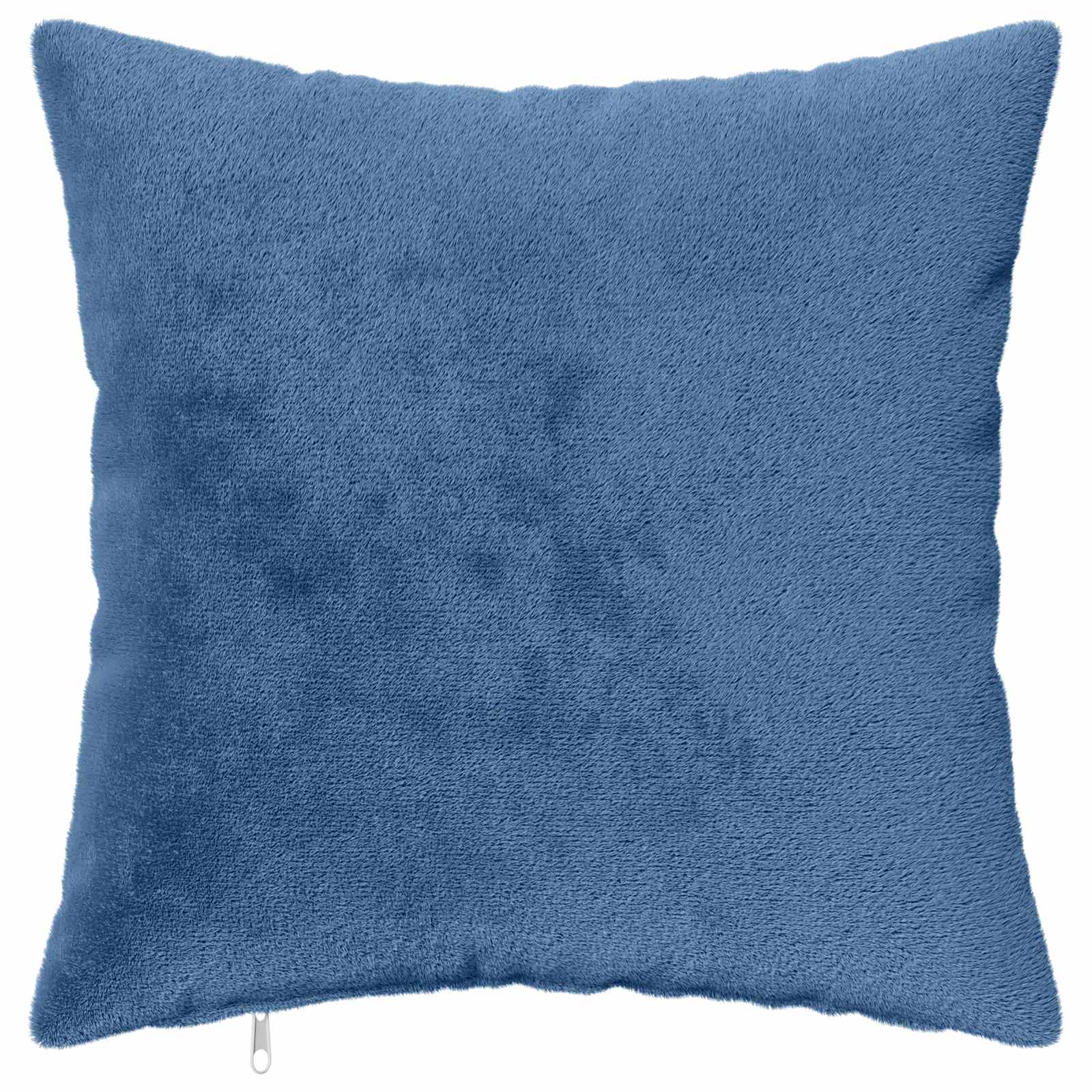 vidaXL Kussensloop 2 st HEERLEN Lichtblauw 50 x 50 cm Flanel blauw, foto 2