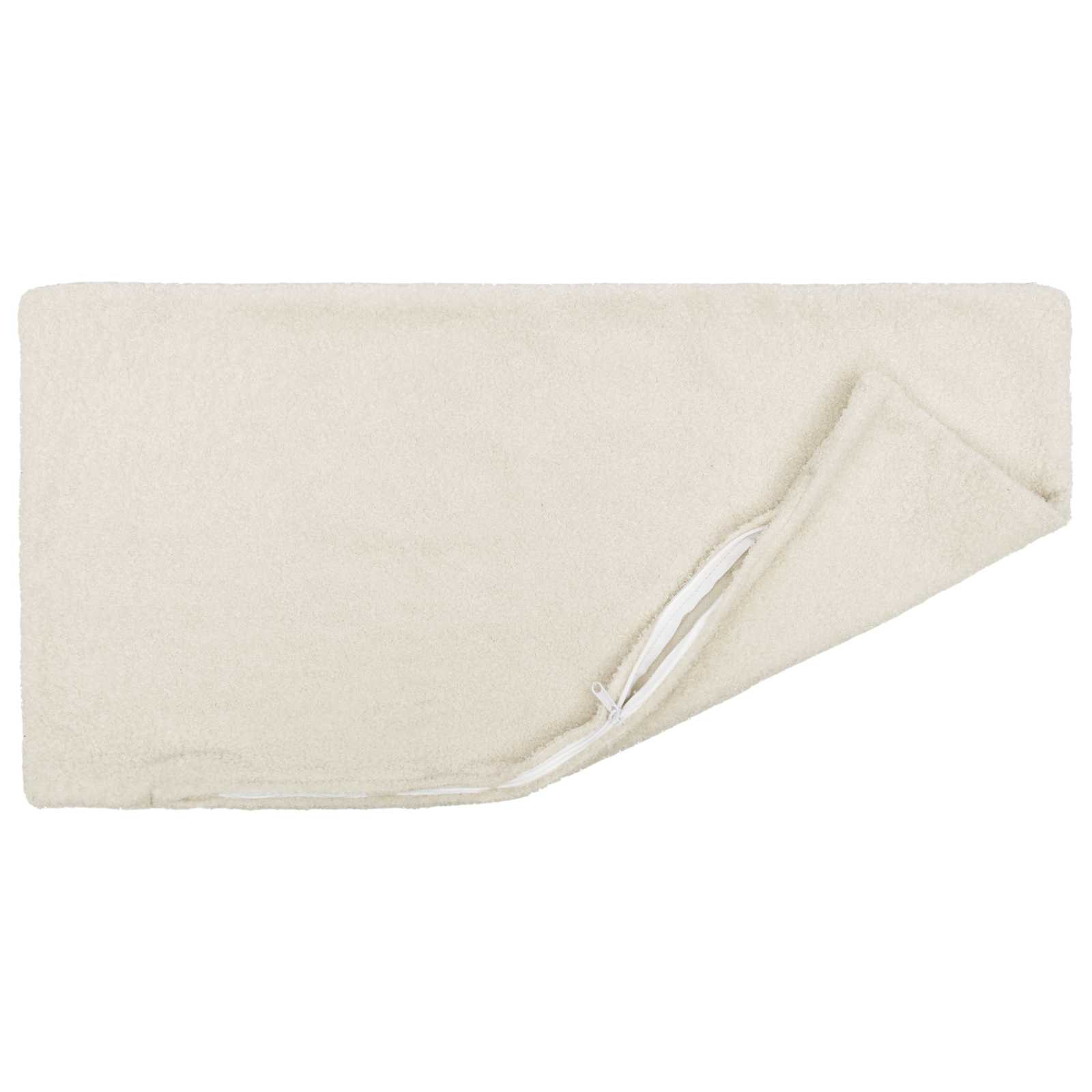 Kussensloop 6 pcs HEERLEN Crèmekleurig 50 x 70 cm Bouclé image 3