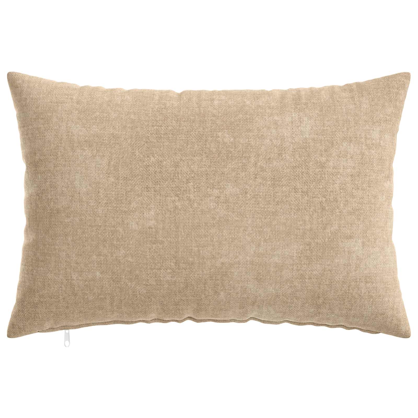 vidaXL Kussensloop 6 st HEERLEN Taupe 50 x 70 cm Chenille Stof, foto 2