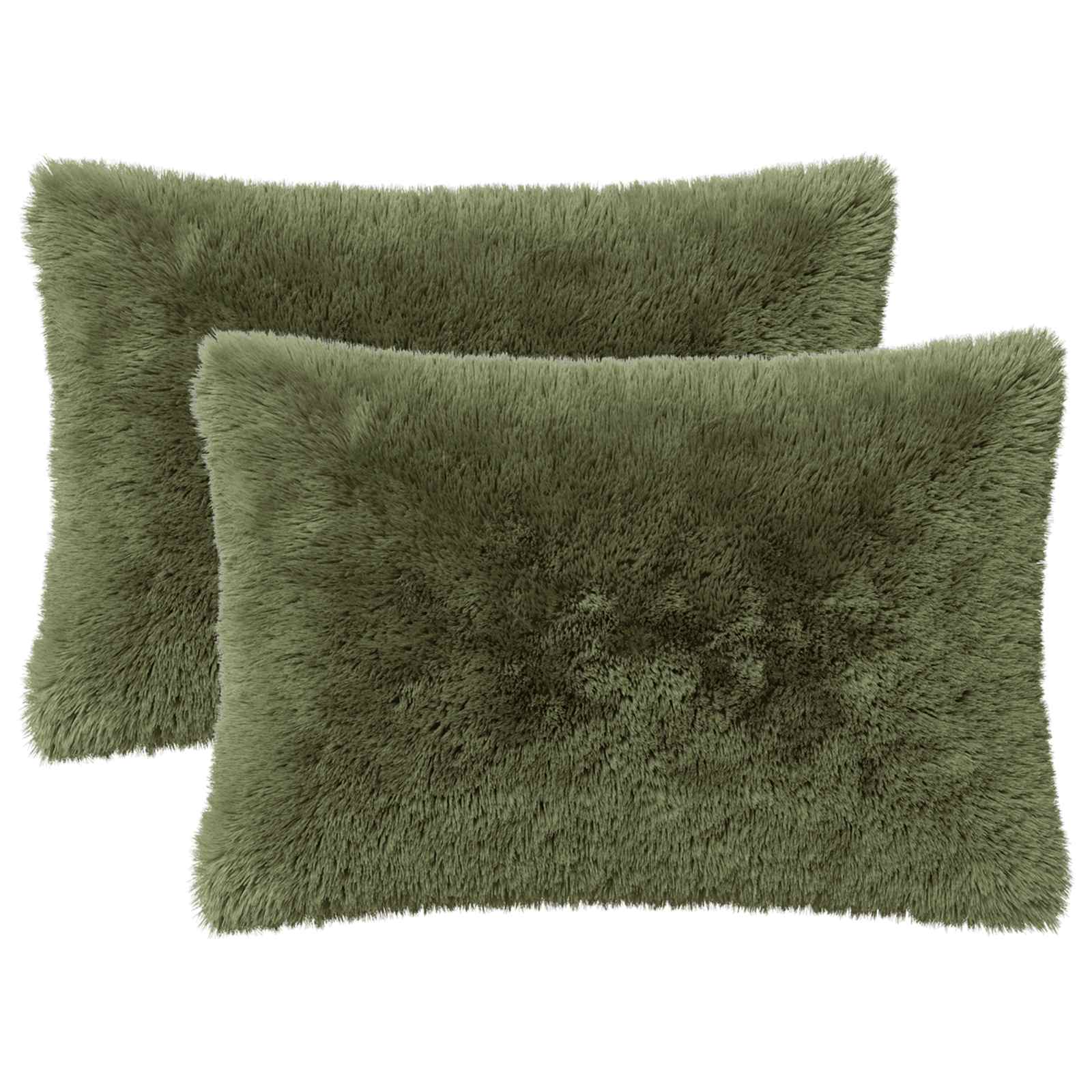 Kussensloop 2 pcs HEERLEN Groen 50 x 70 cm PV Fleece image 1