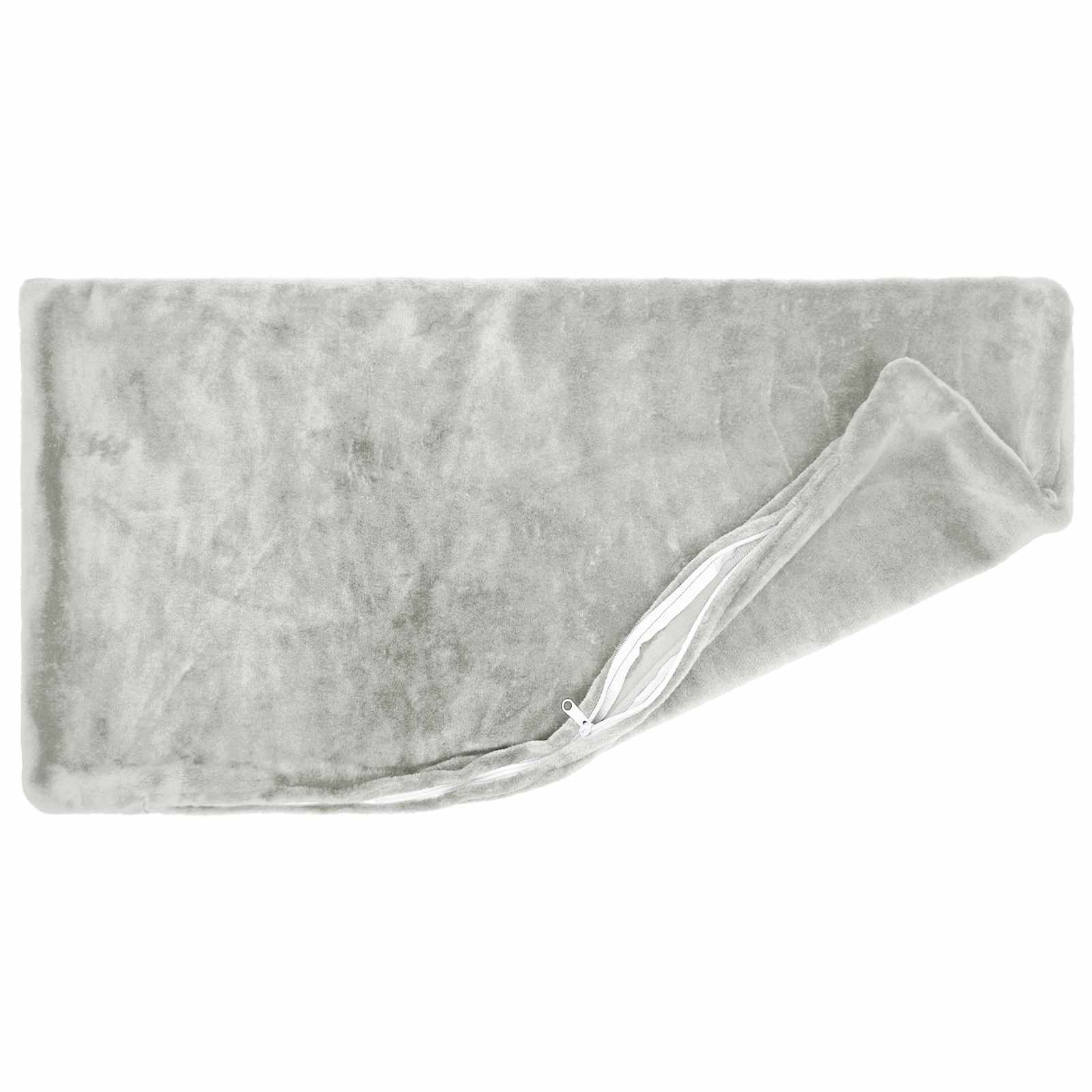 Prevleka za blazino 2 kos HEERLEN Svetlo siva 50 x 70 cm Flanel