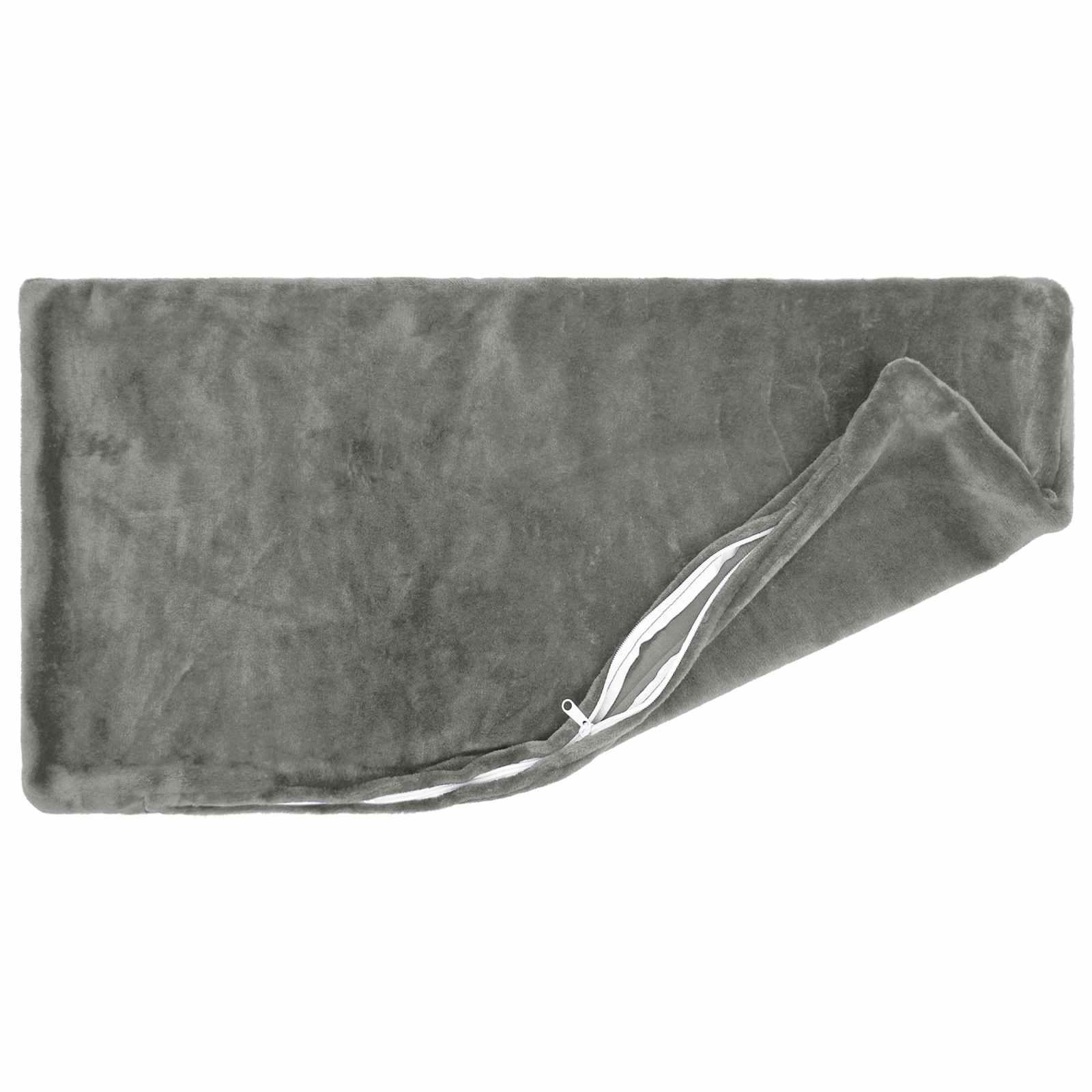 Prevleka za blazino 6 kos HEERLEN Temno siva 50 x 70 cm Flanel