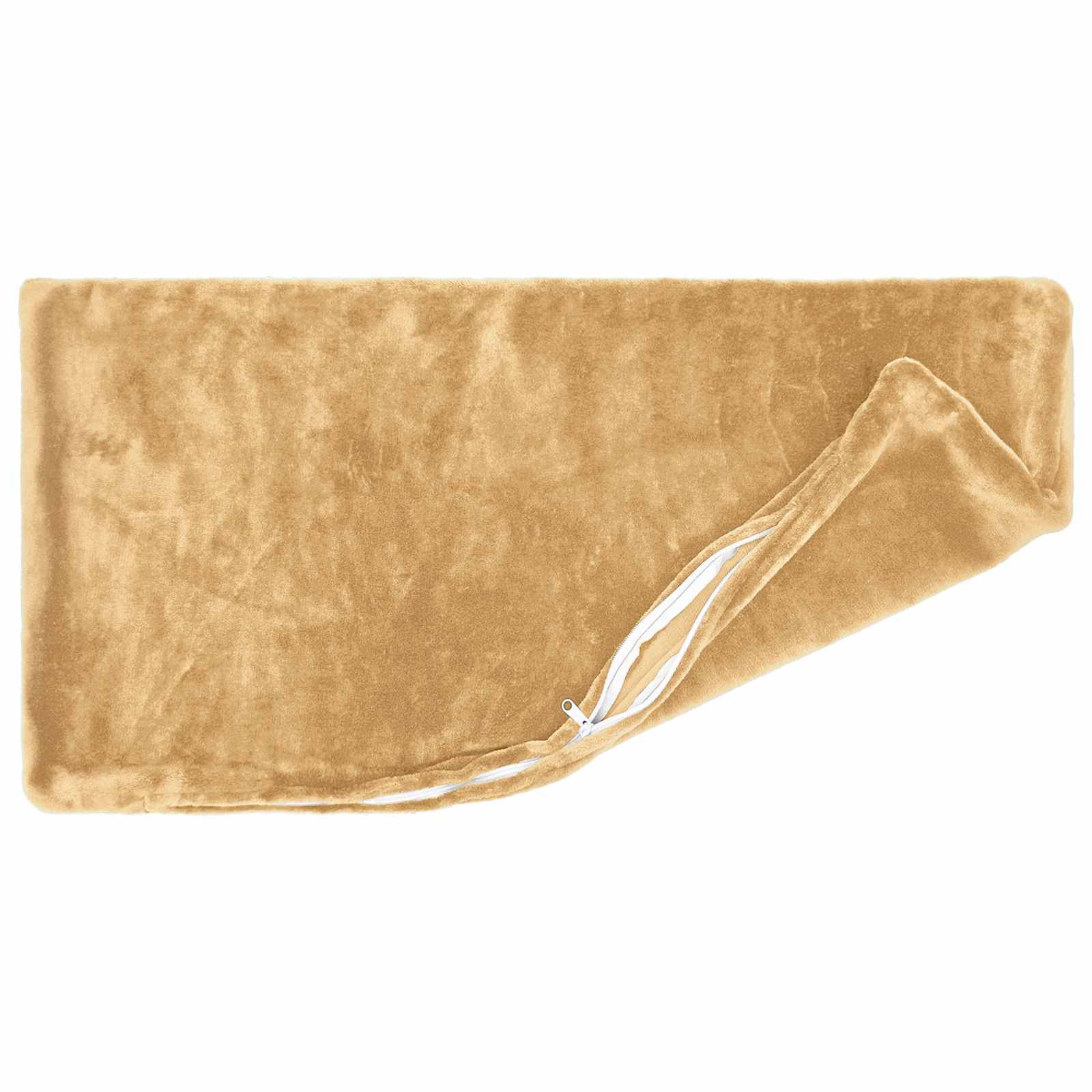 vidaXL Kissenbezug 2 stk. HEERLEN Taupe 50 x 70 cm Flanell – Bild 4