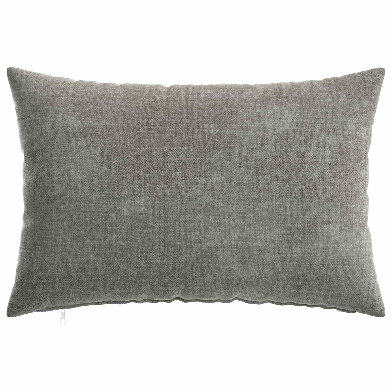 vidaXL Kissenbezug 6 stk. HEERLEN Dunkelgrau 50 x 75 cm Chenille-Stoff – Bild 3