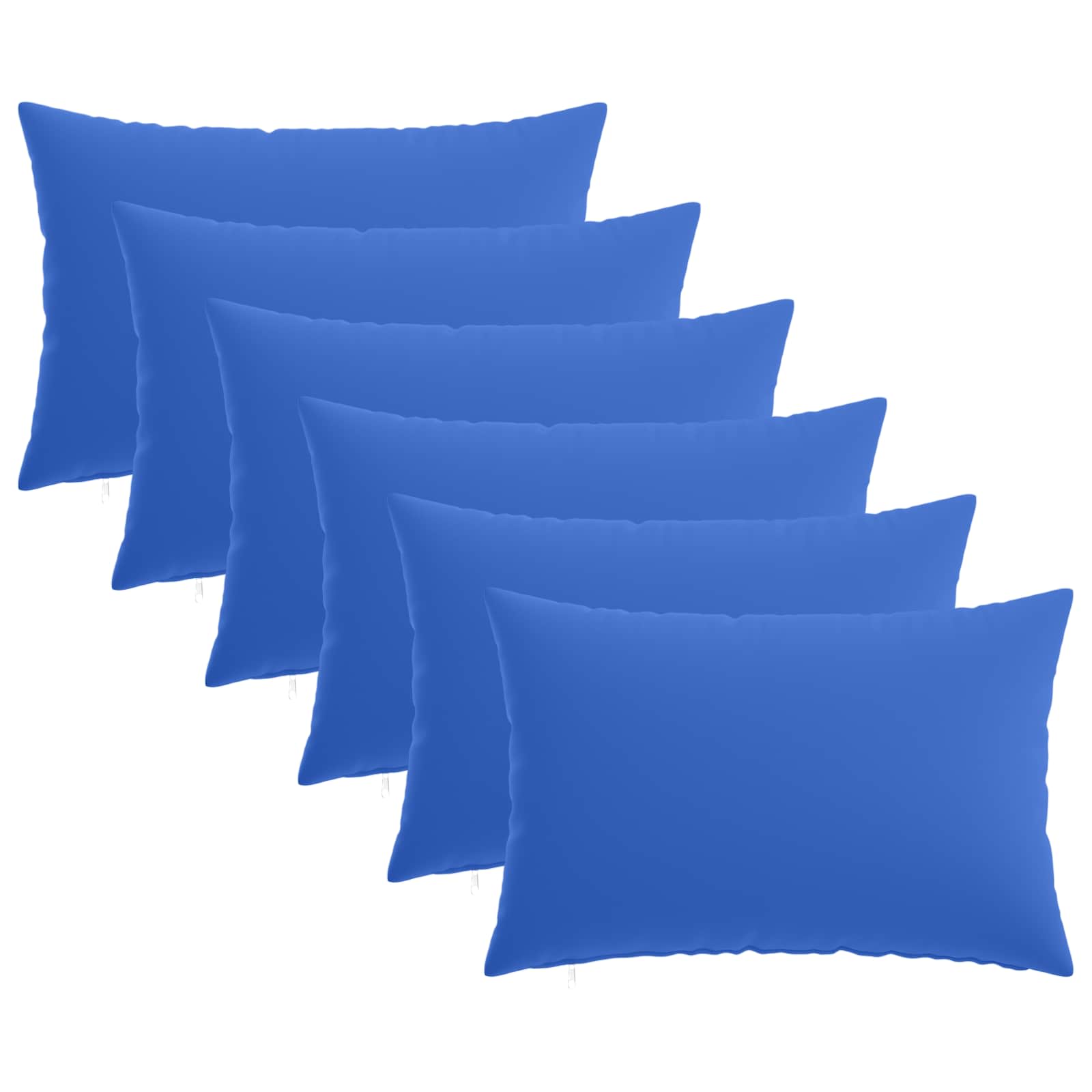 Kussensloop 6 pcs HEERLEN Koninklijk Blauw 50 x 75 cm Polyester image 1