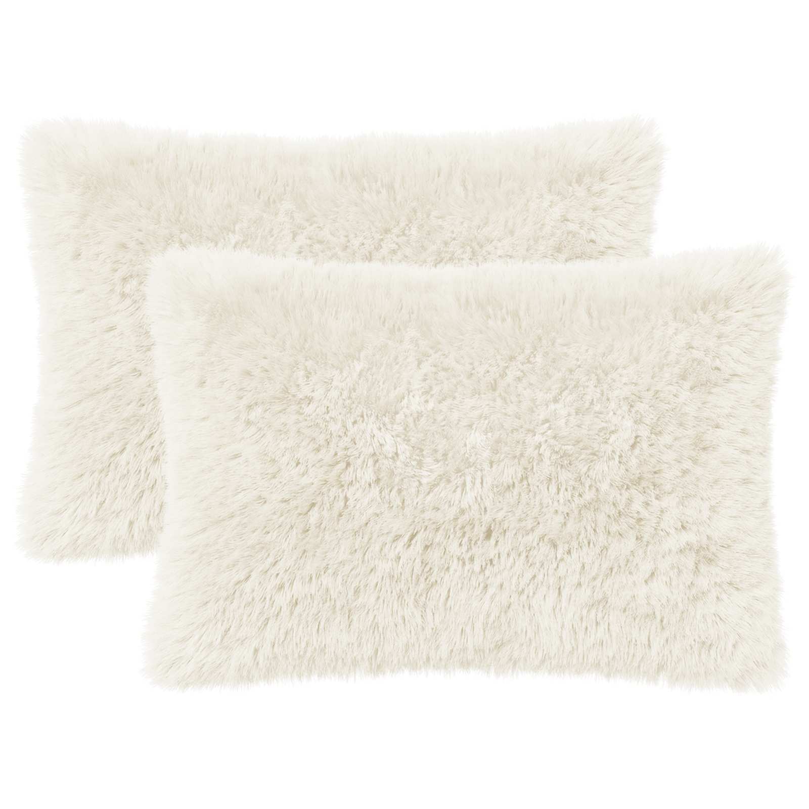 Kussensloop 2 pcs HEERLEN Wit 50 x 75 cm PV Fleece image 1