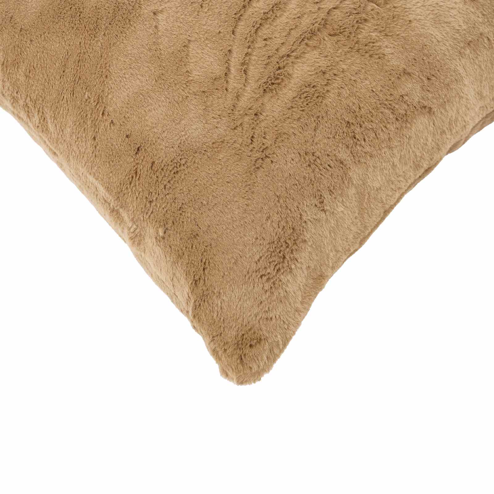 Kussensloop 2 st HEERLEN Taupe 50 x 75 cm Nep Konijnenbont image 4