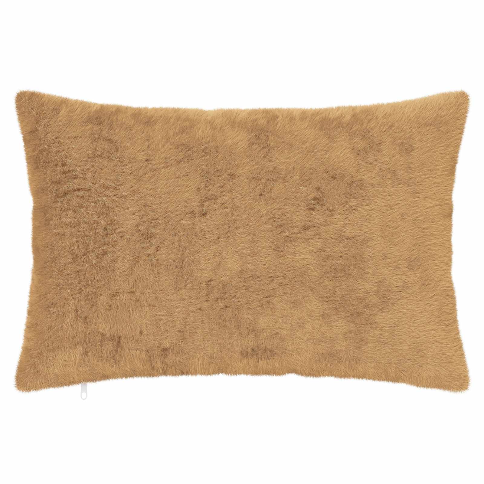 Kussensloop 6 st HEERLEN Taupe 50 x 75 cm Nep Konijnenbont image 2