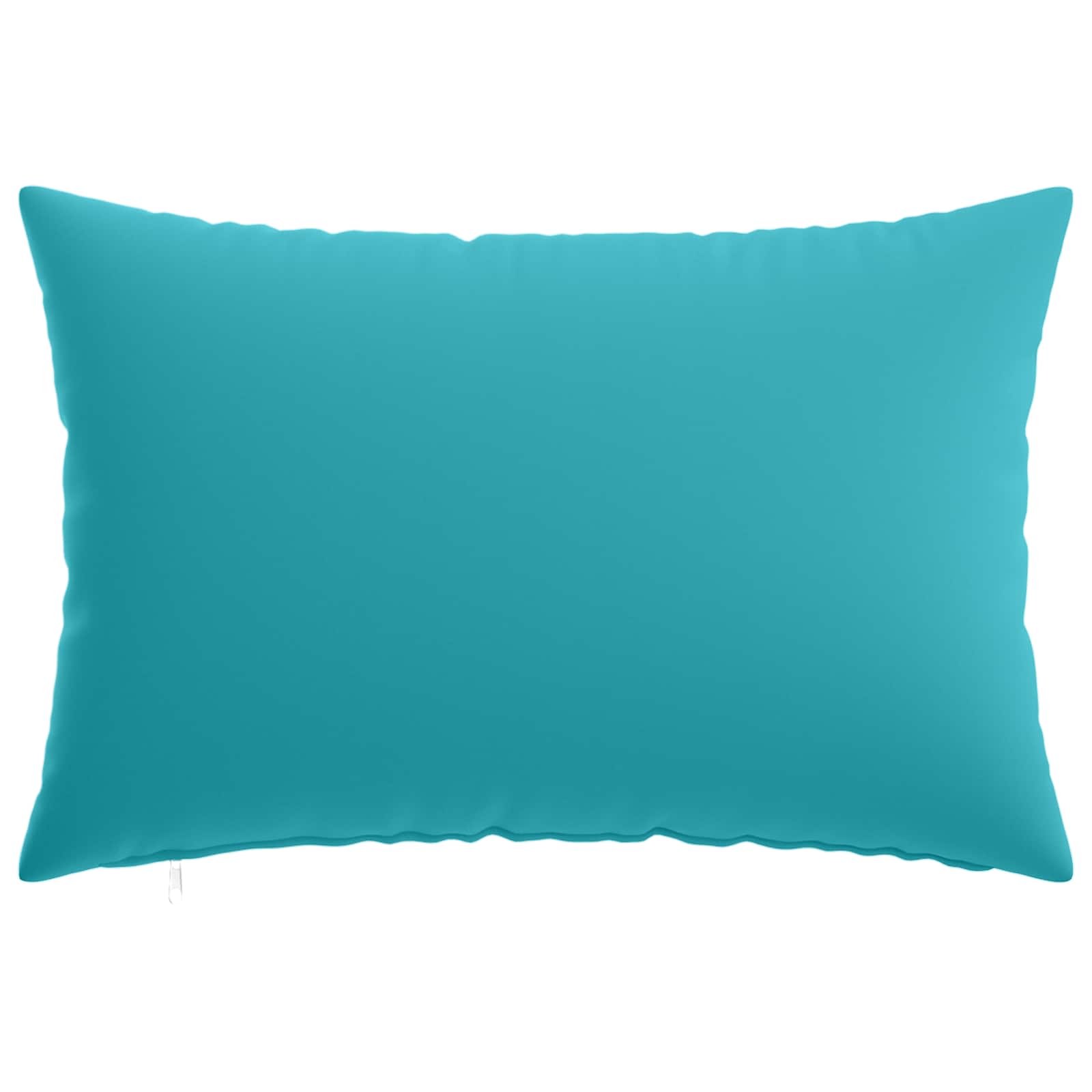 Kussensloop 2 pcs HEERLEN Turquoise 50 x 80 cm Polyester image 2