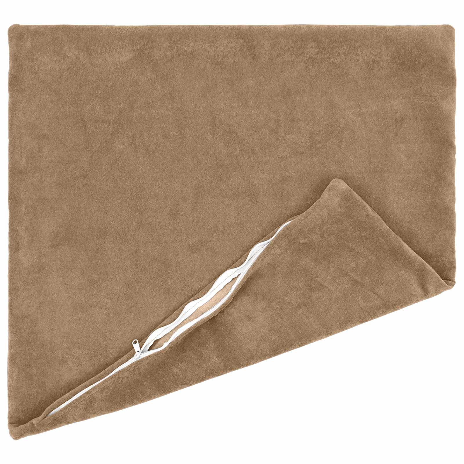 Kussensloop 2 pcs HEERLEN Taupe 55 x 55 cm Microfiber Fleece image 3