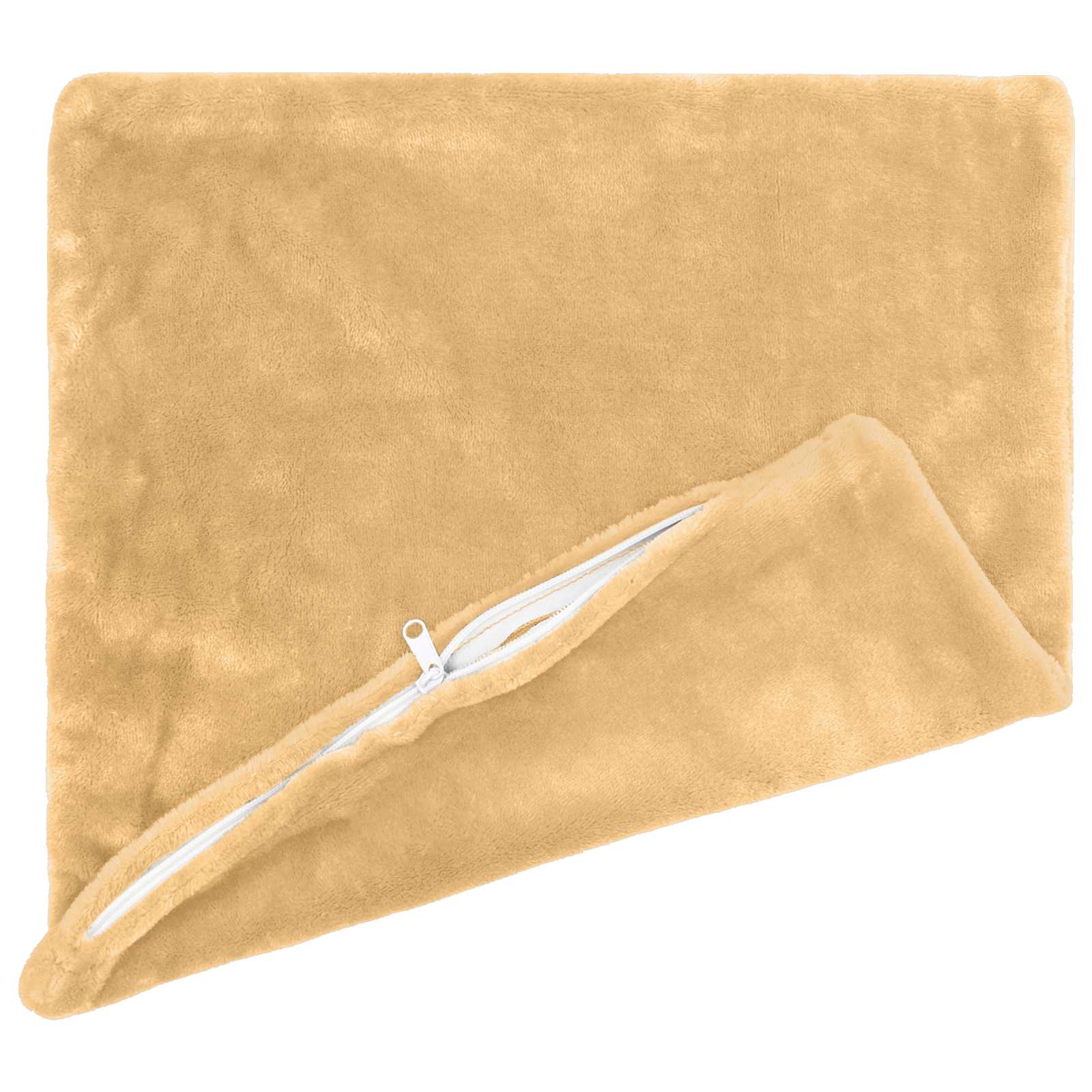 vidaXL Kissenbezug 2 stk. HEERLEN Taupe 55 x 55 cm Flanell – Bild 4