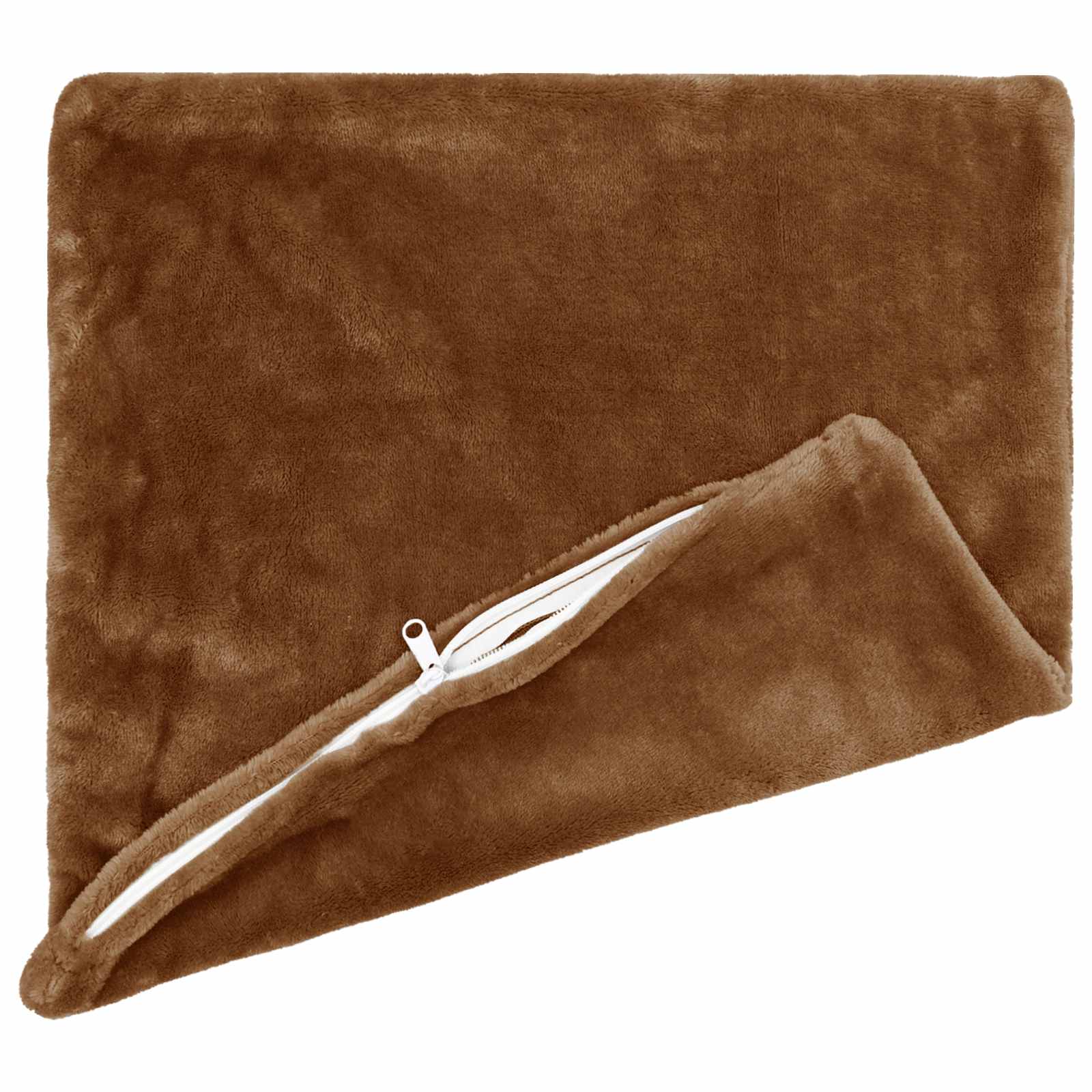 Prevleka za blazino 6 kos HEERLEN Svetlo rjava 55 x 55 cm