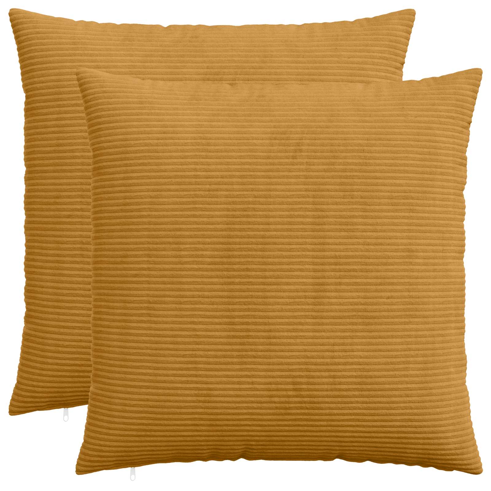 Kussensloop 2 pcs HEERLEN Geel 60 x 60 cm corduroy image 1