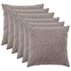 vidaXL Diivanipadi 6 tk HEERLEN Helehall 60 x 60 cm Boucl&eacute;