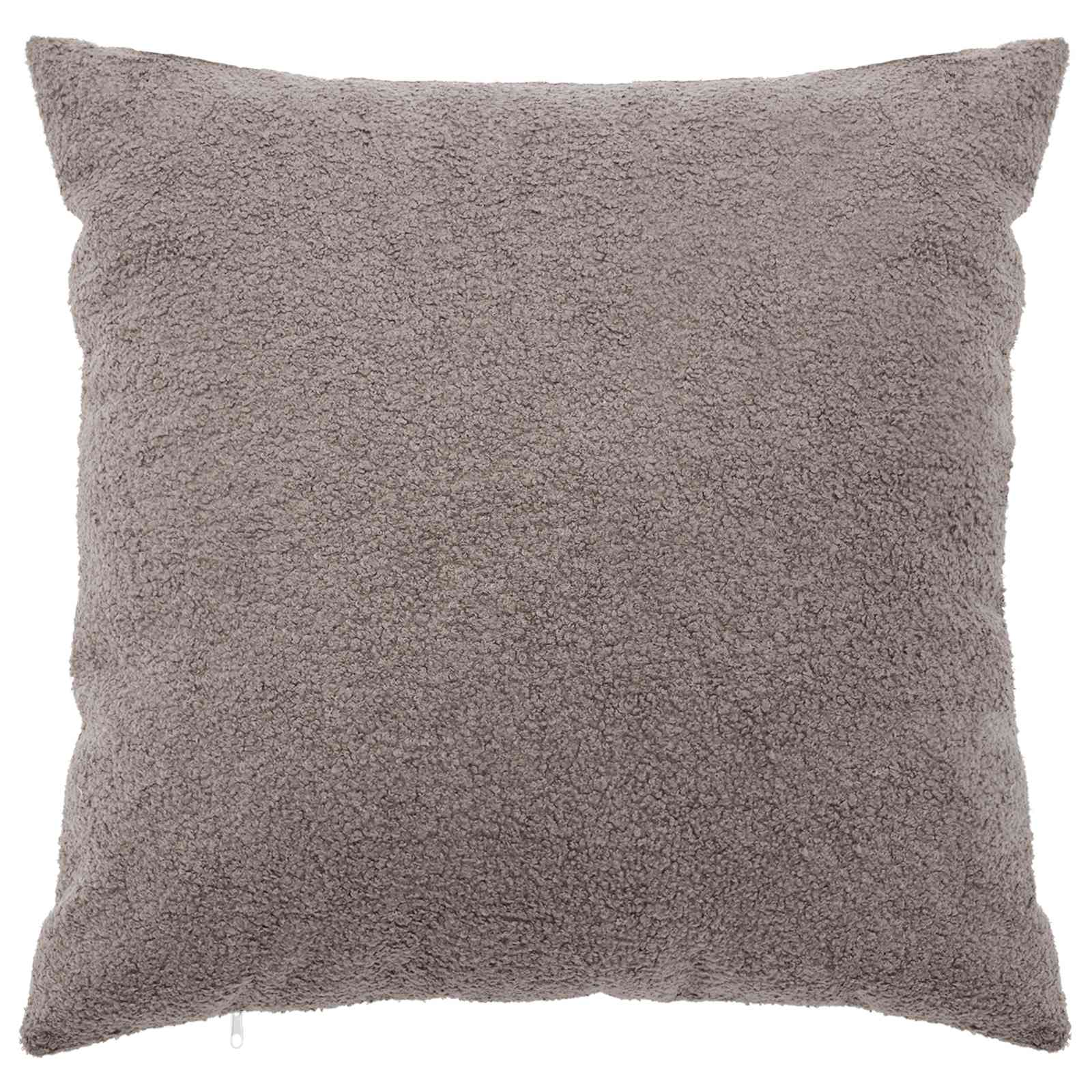 Kussensloop 6 pcs HEERLEN Lichtgrijs 60 x 60 cm Bouclé image 2