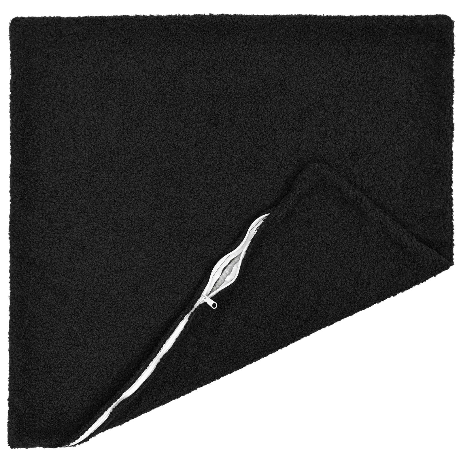 Kussensloop 2 pcs HEERLEN Zwart 60 x 60 cm Bouclé image 3