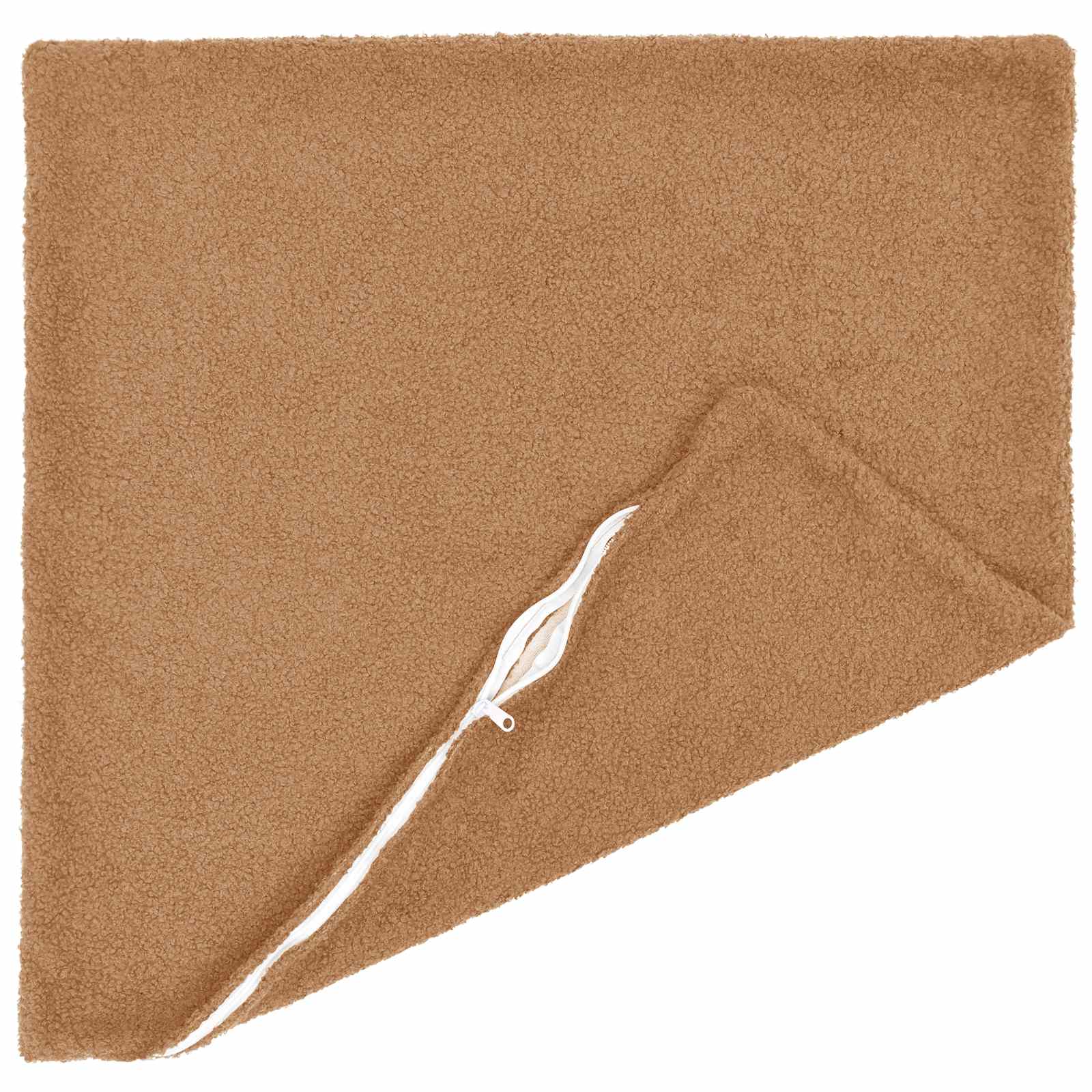 Kussensloop 6 pcs HEERLEN Beige 60 x 60 cm Bouclé image 3