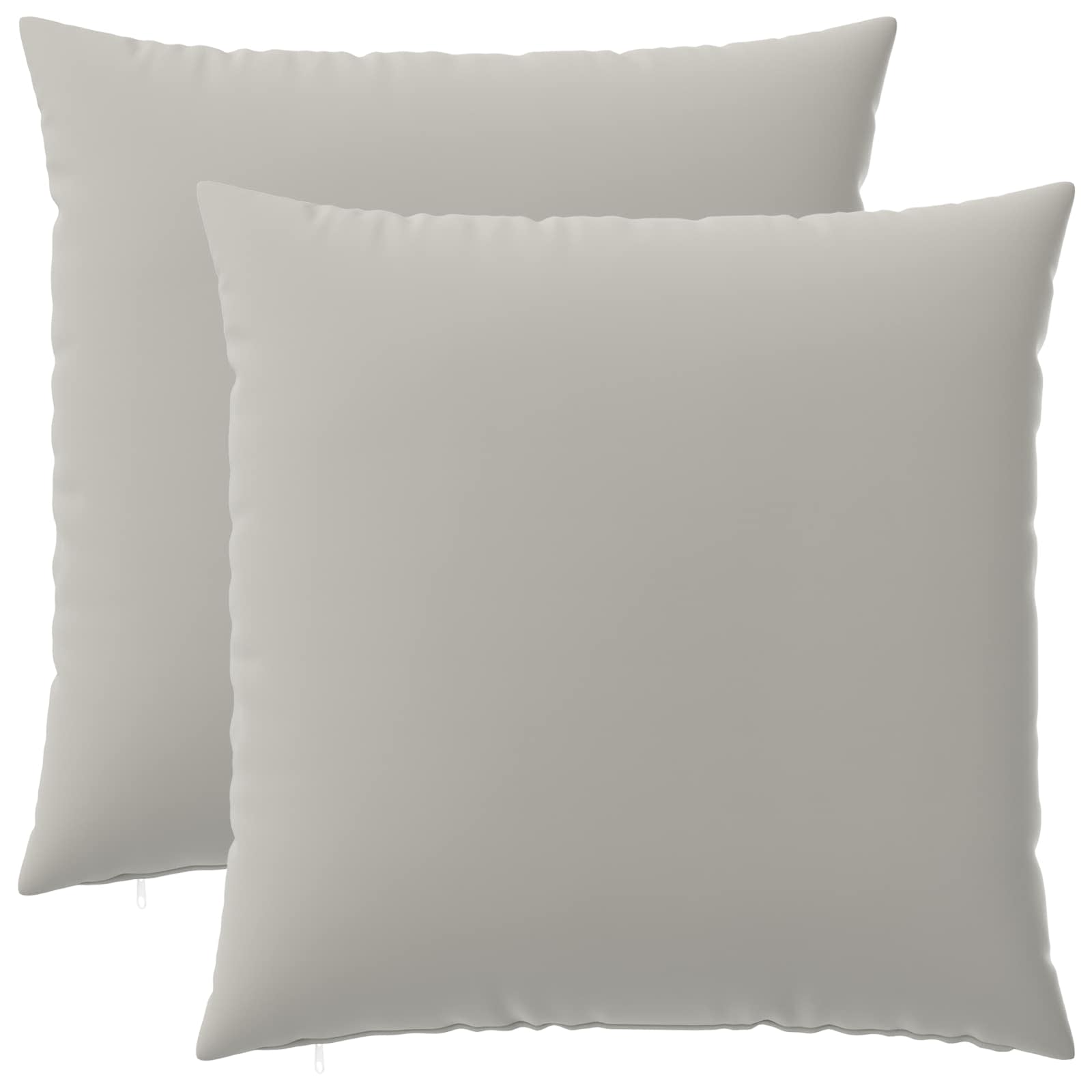 Kussensloop 2 pcs HEERLEN Grijs 60 x 60 cm Polyester image 1