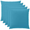 vidaXL Diivanipadi 6 pcs HEERLEN Helesinine 60 x 60 cm Pol&uuml;ester