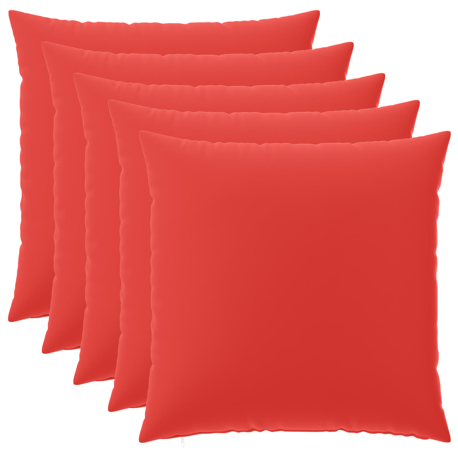 Kussensloop 6 pcs HEERLEN Rood 60 x 60 cm Polyester image 1
