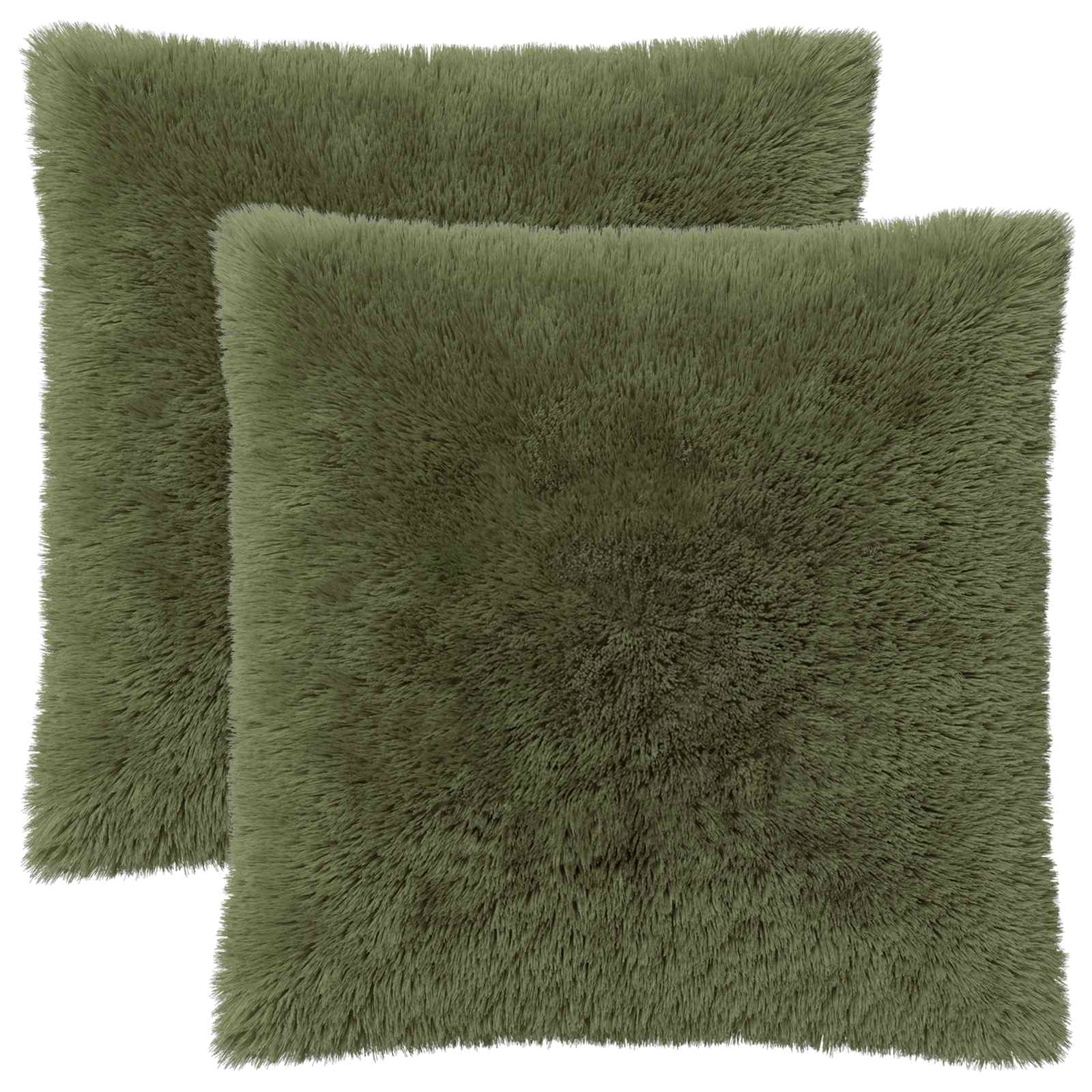 Kussensloop 2 pcs HEERLEN Groen 60 x 60 cm PV Fleece image 1