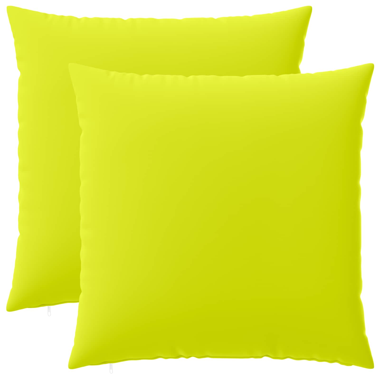 Kussensloop 2 pcs HEERLEN Helder groen 65 x 65 cm Polyester image 1