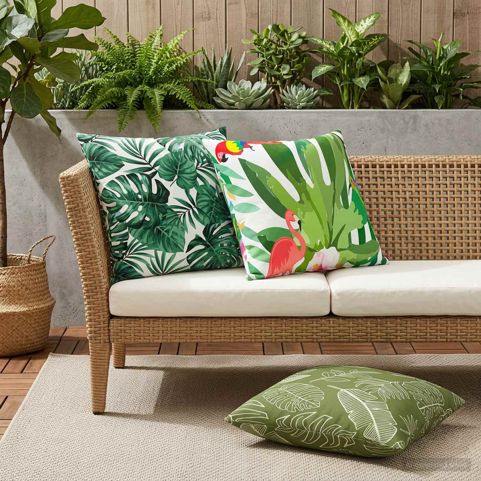 Kussensloop 2 pcs HEERLEN Meerkleurig 65 x 65 cm Polyester image 1