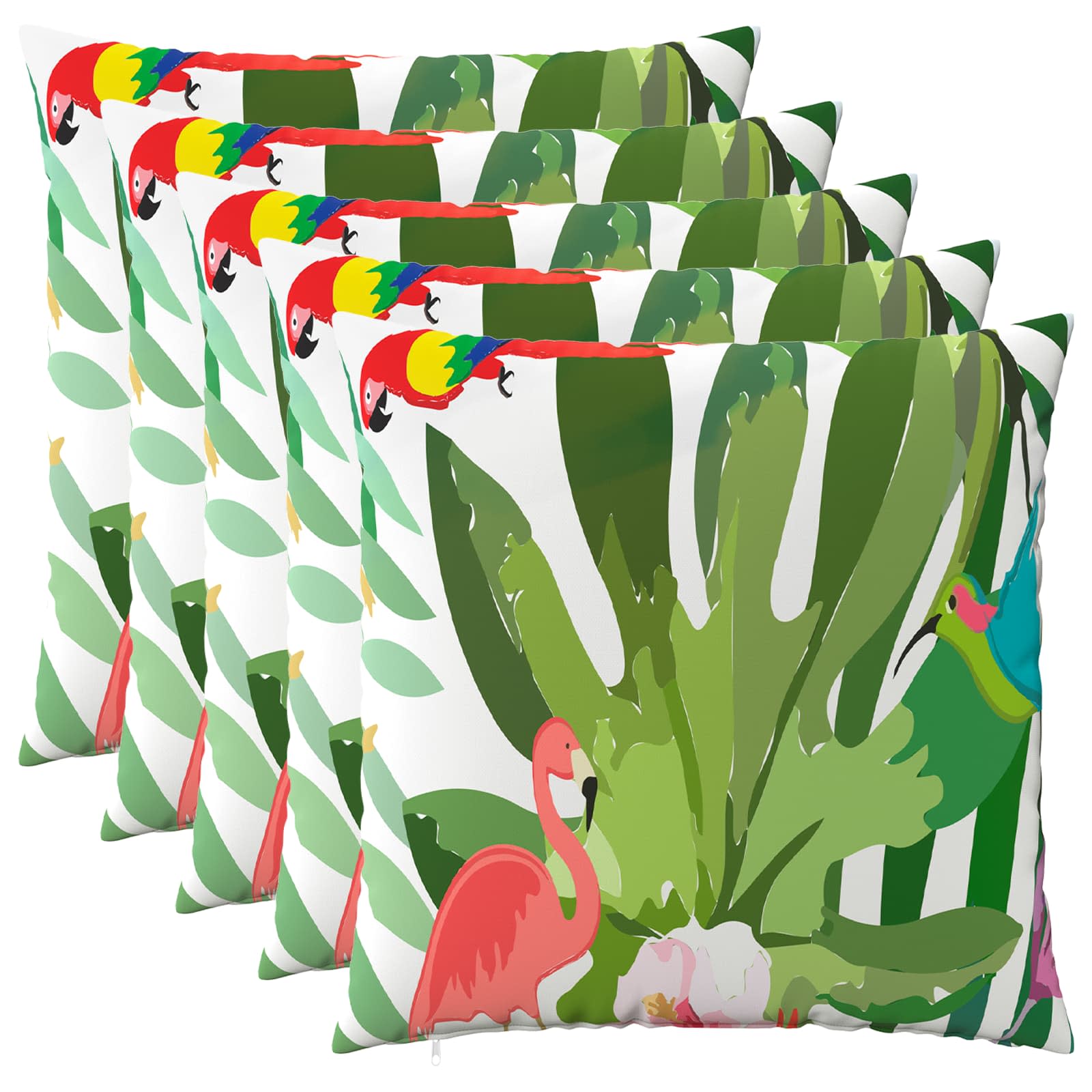 Kussensloop 6 pcs HEERLEN Meerkleurig 65 x 65 cm Polyester image 1