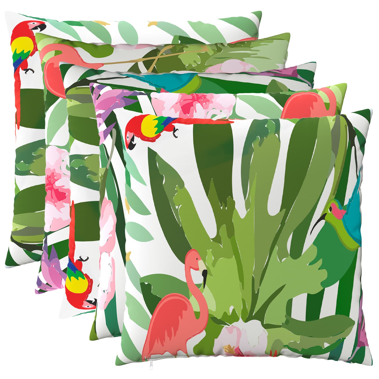 vidaXL Poťah na podložku 6 pcs HEERLEN Viacfarebný 65 x 65 cm