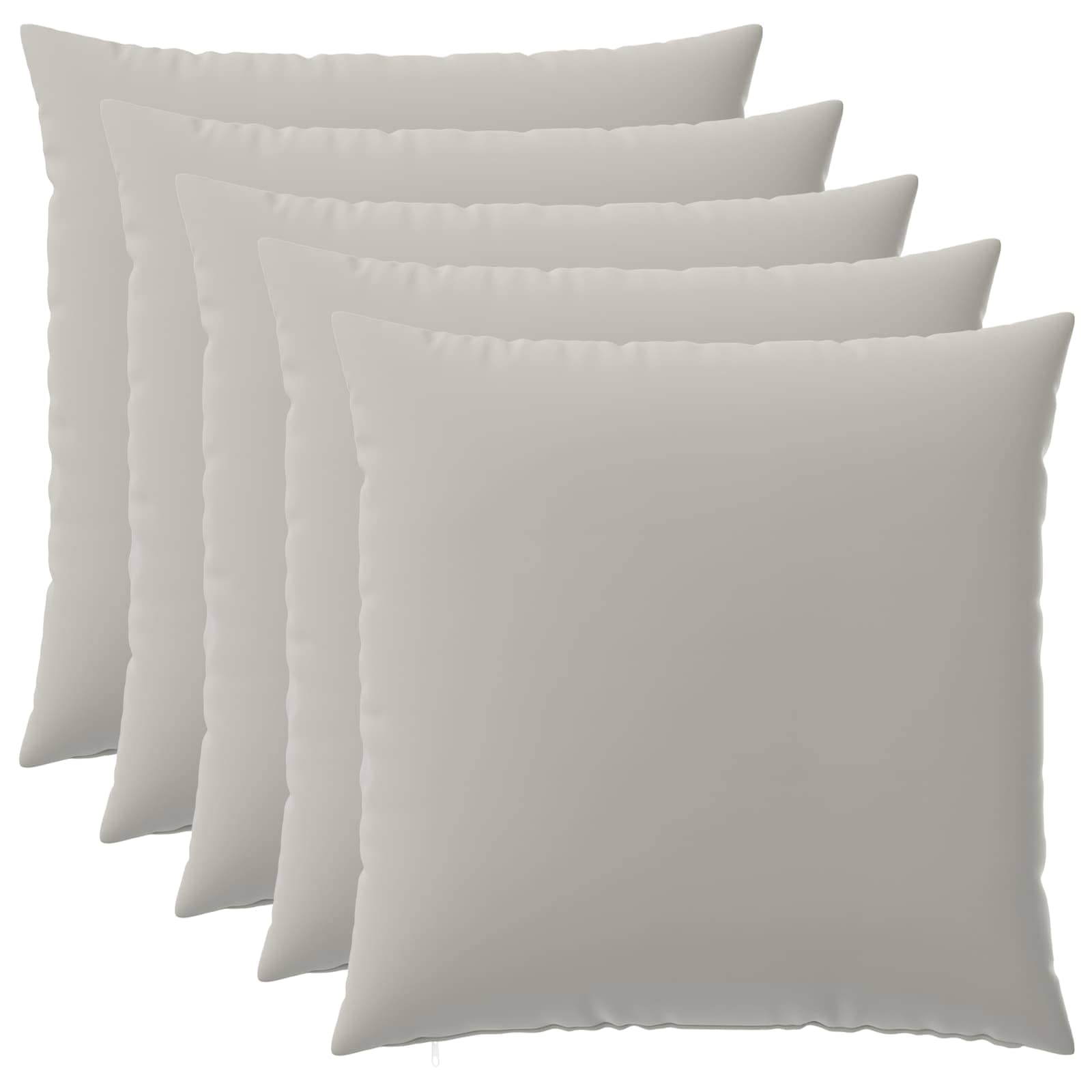 Kussensloop 6 pcs HEERLEN Grijs 65 x 65 cm Polyester image 1