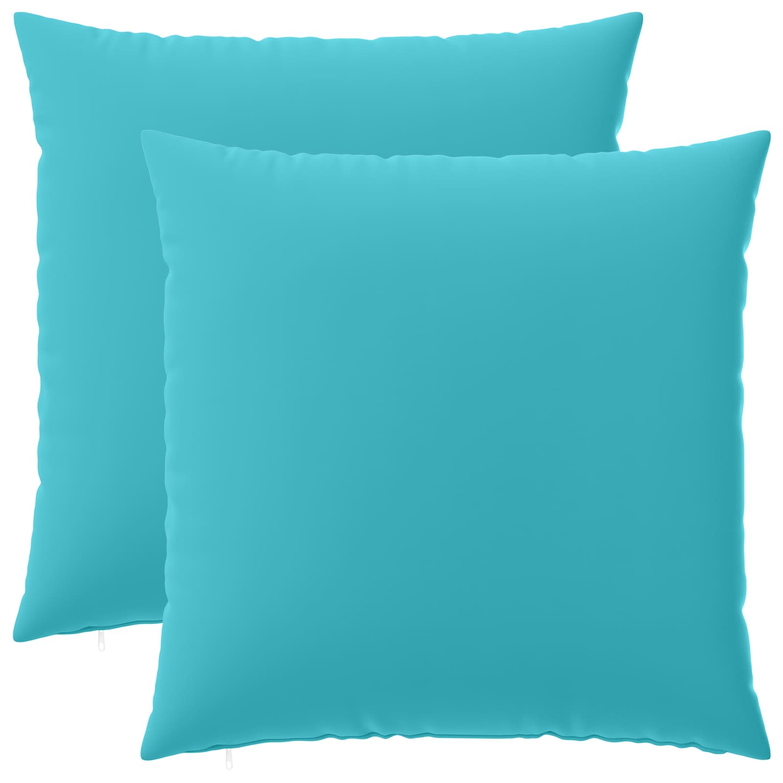 Kussensloop 2 pcs HEERLEN Turquoise 65 x 65 cm Polyester image 1
