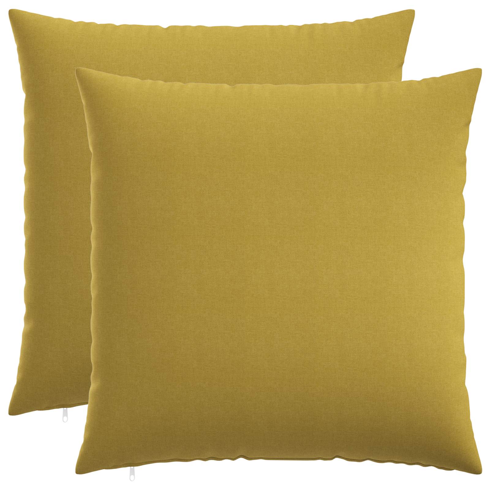 vidaXL Povlak na polštář 2 ks HEERLEN Světlá zelená 70 x 70 cm Textil