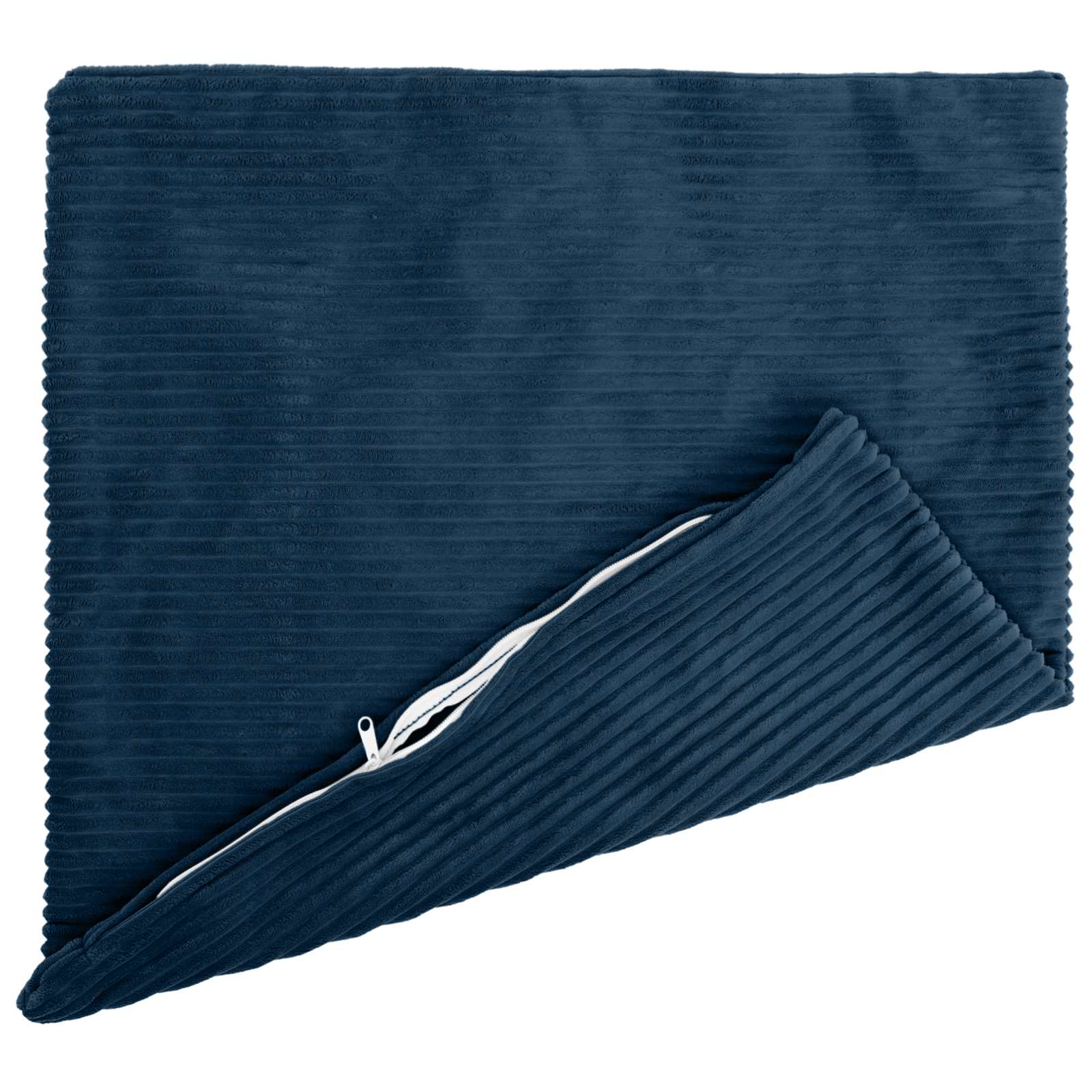 Kussensloop 2 pcs HEERLEN Marineblauw 70 x 70 cm corduroy image 3