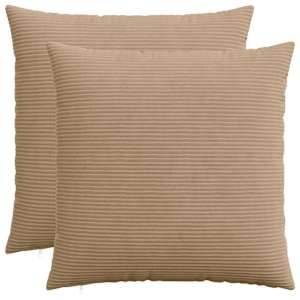 vidaXL Diivanipadi 2 pcs HEERLEN Pruun 70 x 70 cm manchester