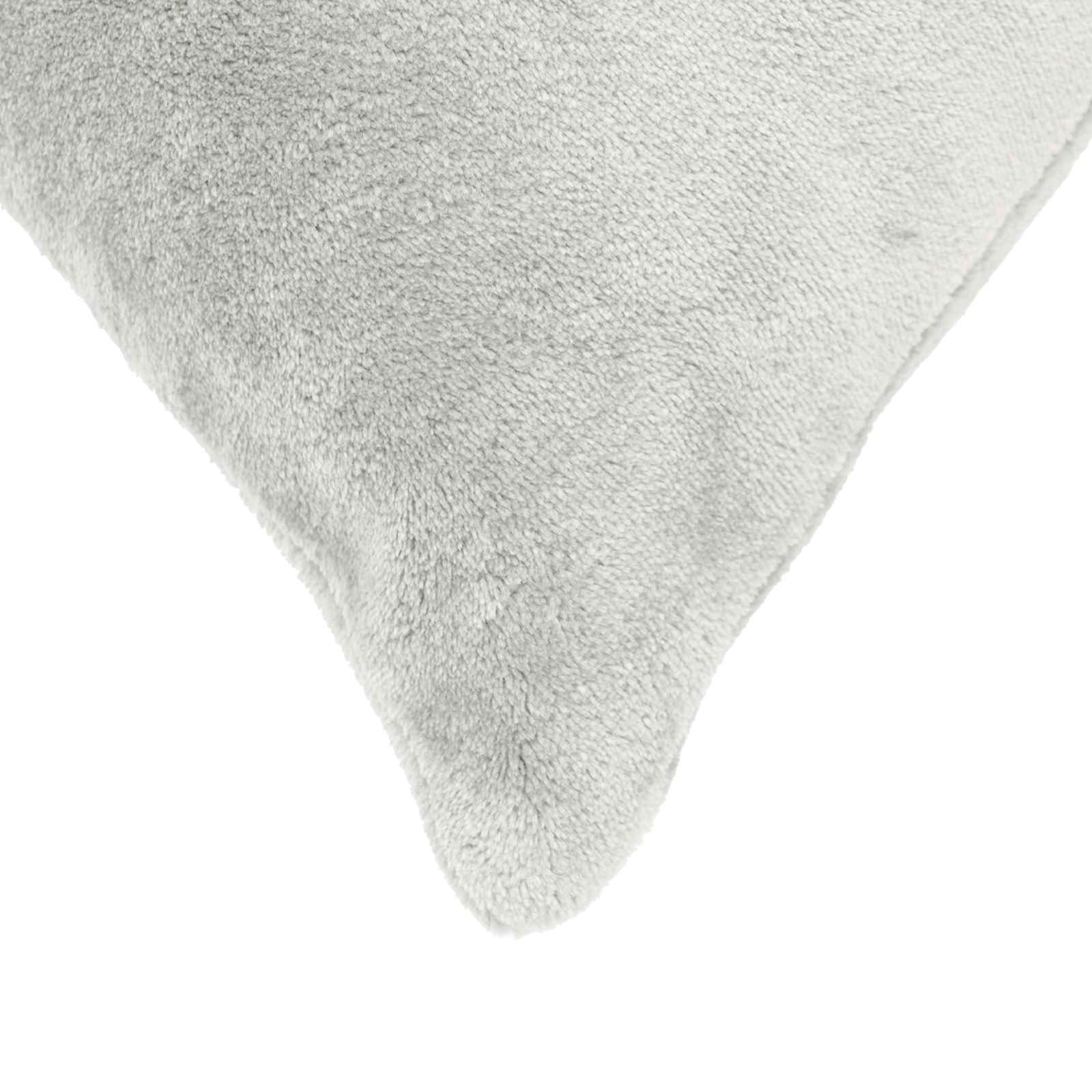 Prevleka za blazino 2 kos HEERLEN Svetlo siva 70 x 70 cm Flanel