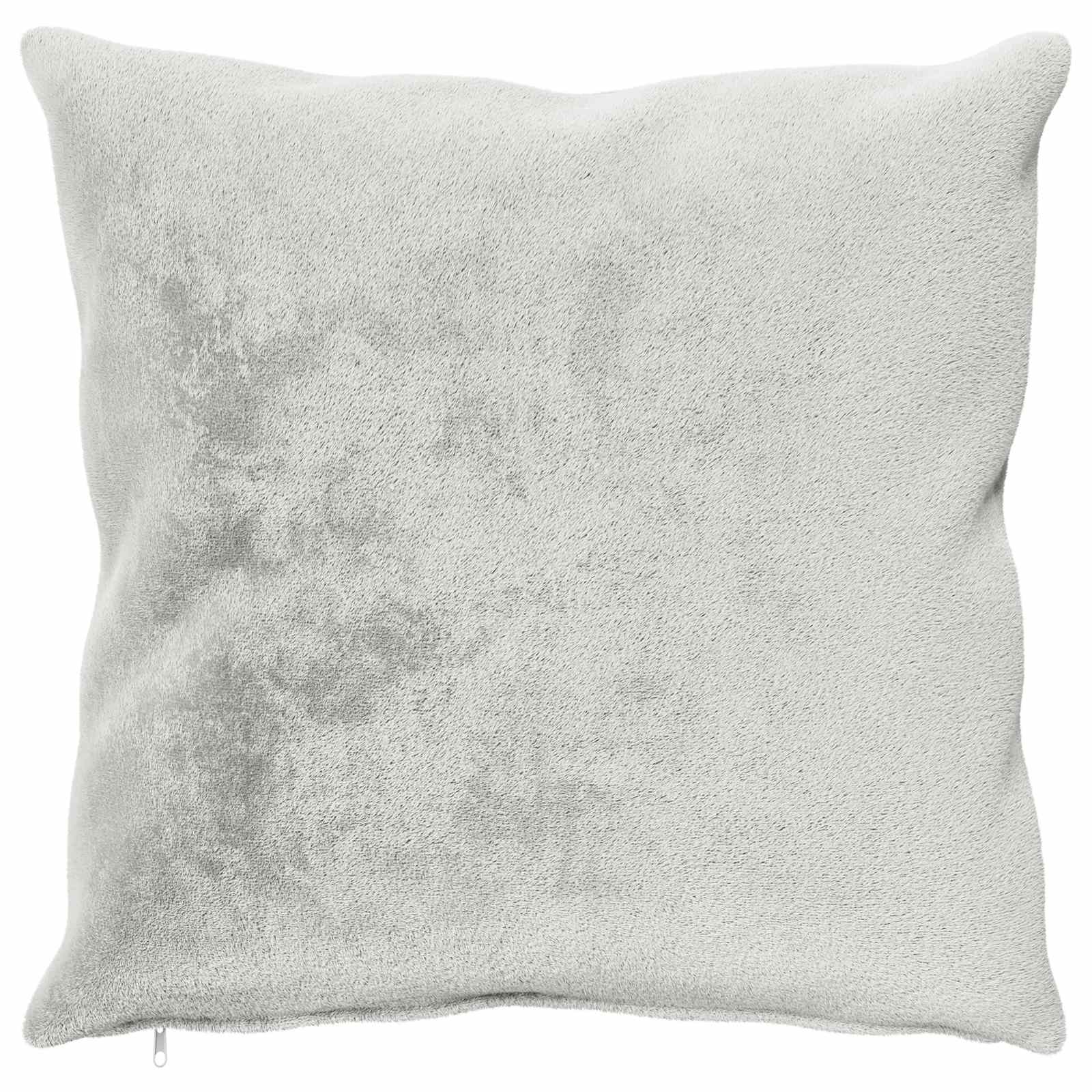Prevleka za blazino 2 kos HEERLEN Svetlo siva 70 x 70 cm Flanel